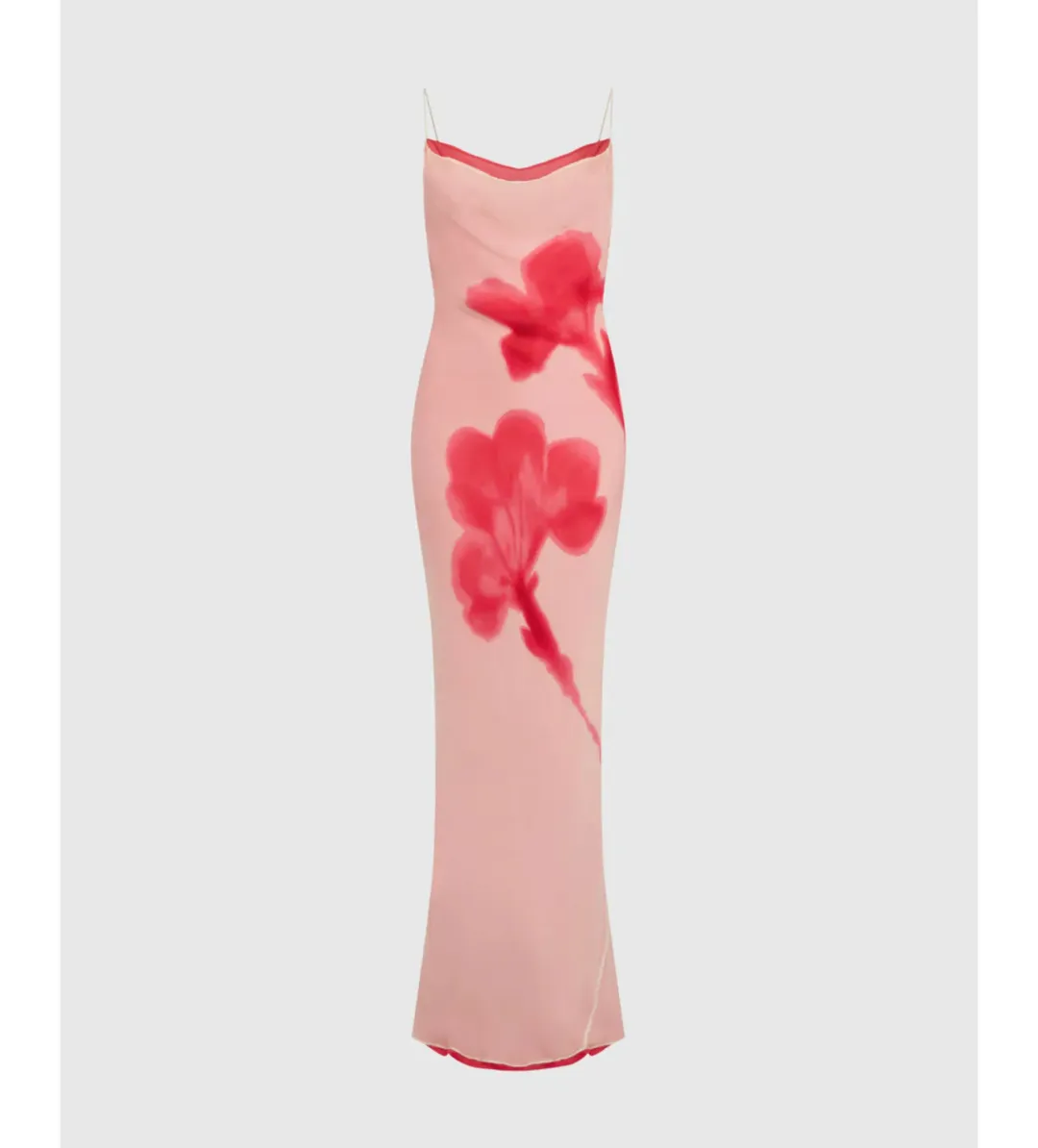 Rat and Boa Corali Maxi Dress in Pink Floral Size M / AU 10 for rent on The Volte - main image