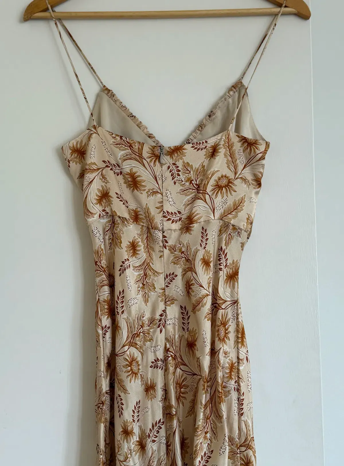 Bec & Bridge Fleetwood Midi Dress Cream Floral Size 8 - Image 7