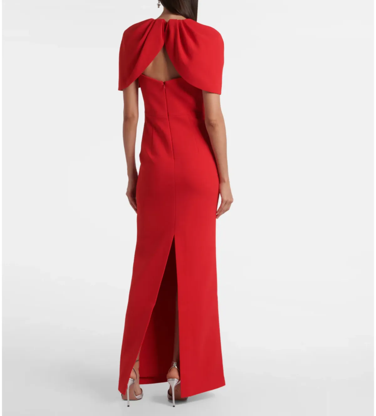 Rebecca Vallance Cameron Gown Maxi Dress in Red Size AU  10 - Image 5