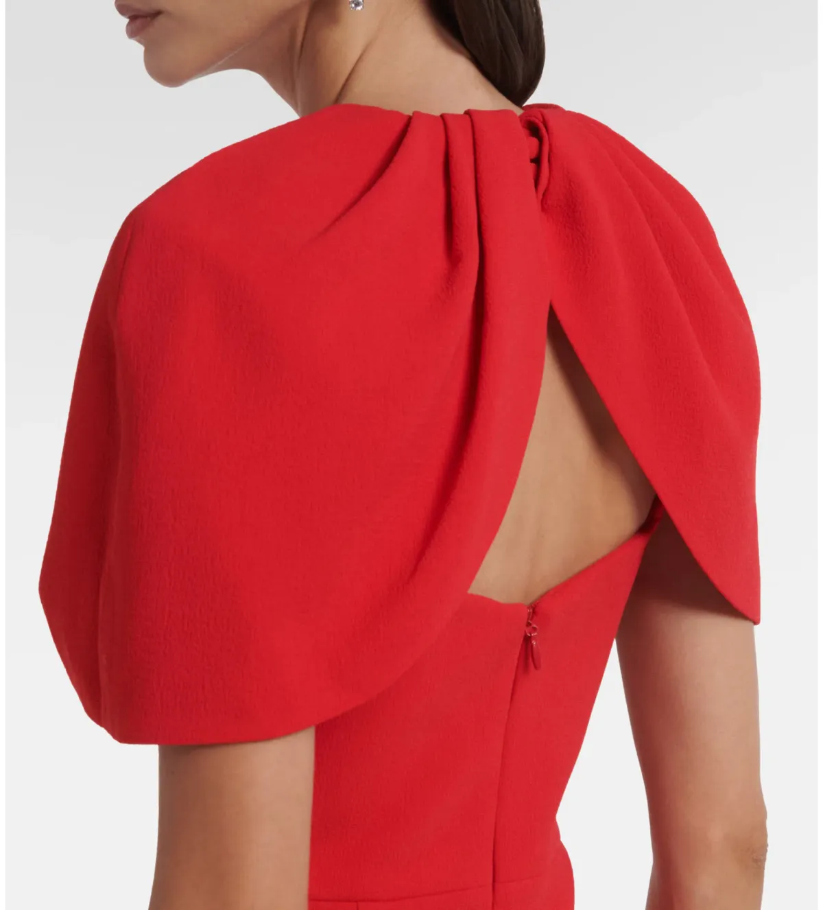 Rebecca Vallance Cameron Gown Maxi Dress in Red Size AU 12 - Image 3