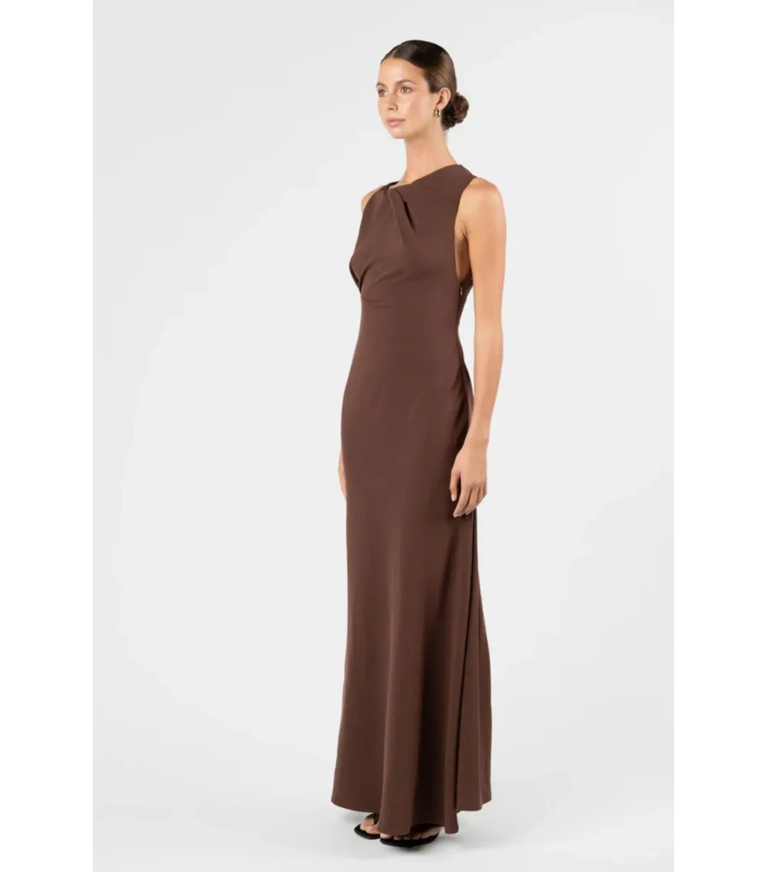 One Fell Swoop Kota Maxi Dress Moccona Size AU 8 for rent on The Volte - main image