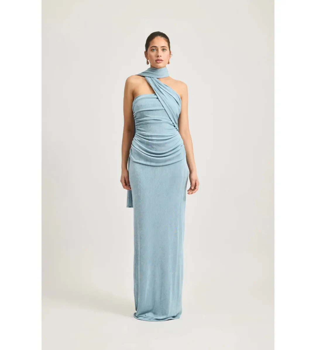 Tojha Iesha Maxi Dress Powder Blue Size 6 for rent on The Volte - main image