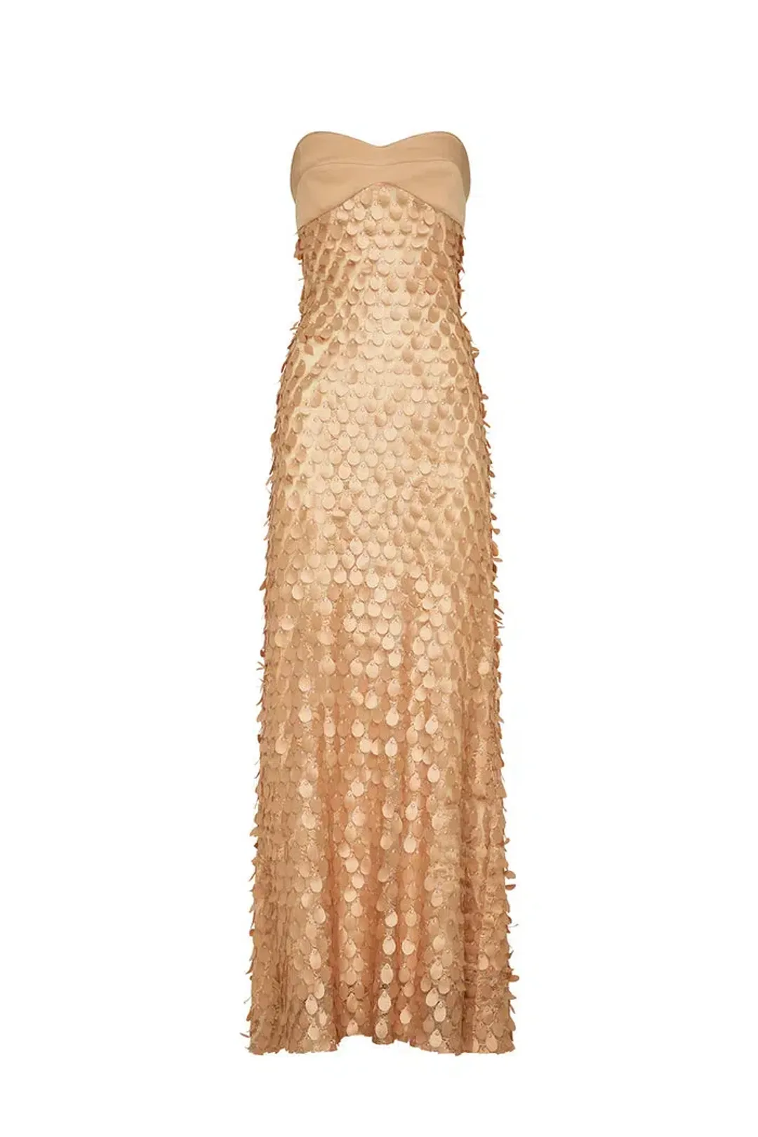 Manning Cartell Supreme Extreme Balconette Maxi  Dress Honeycomb Size 8 for rent on The Volte - main image