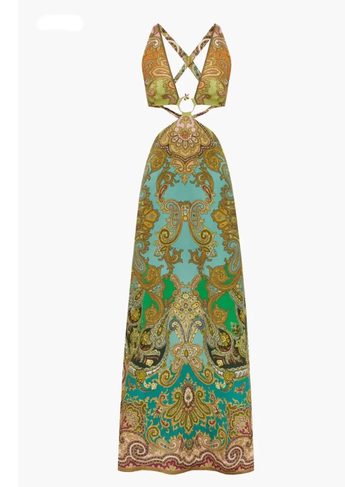 Alemais Clemenza Cut Out Midi Dress Size AU 12  - Image 2