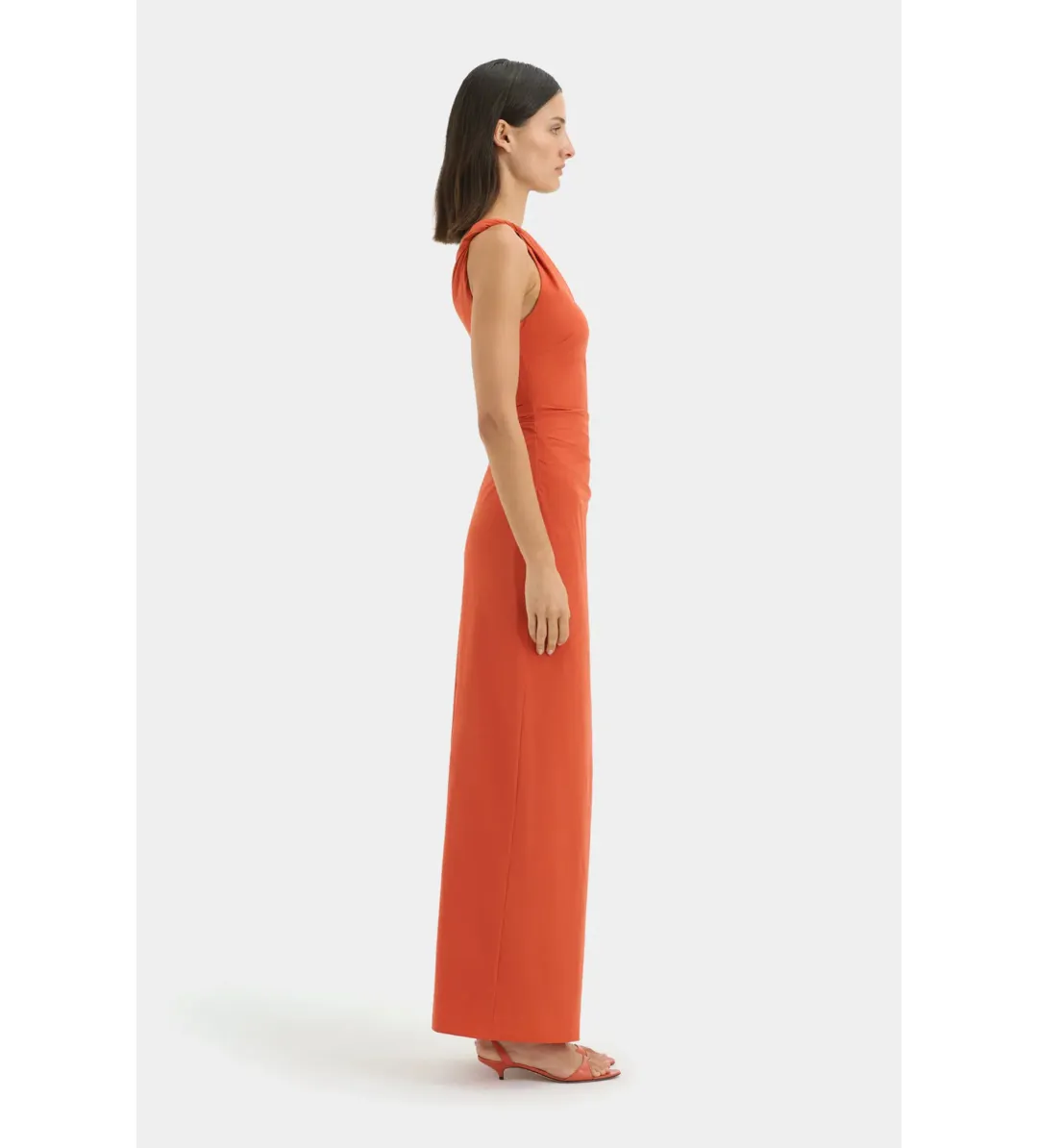 Sir the Label Rossanna Gown Terracotta Size 10 for rent on The Volte - main image