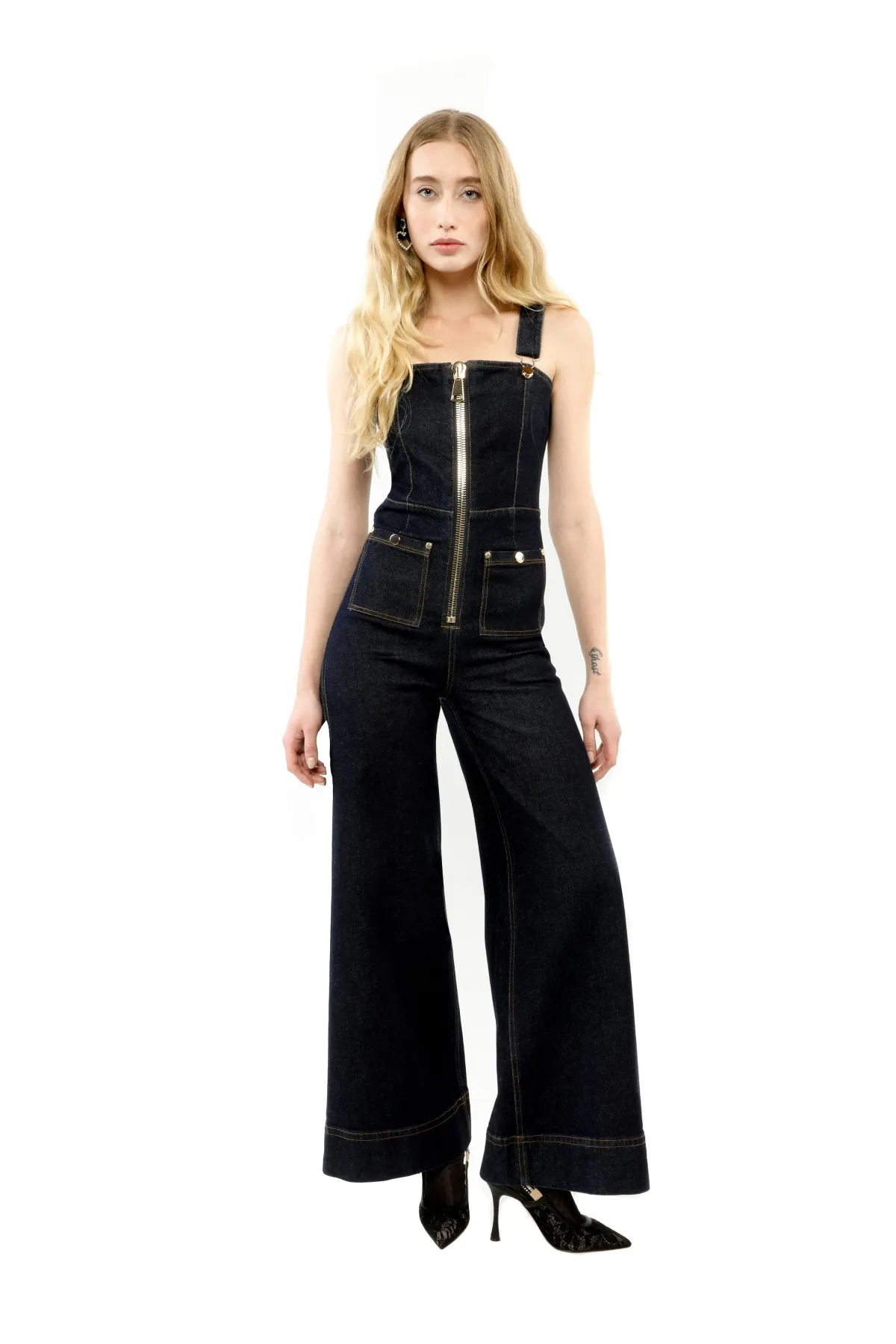 ALICE By Alice McCall Scout Overall in Indigo Size AU6 - Image 1