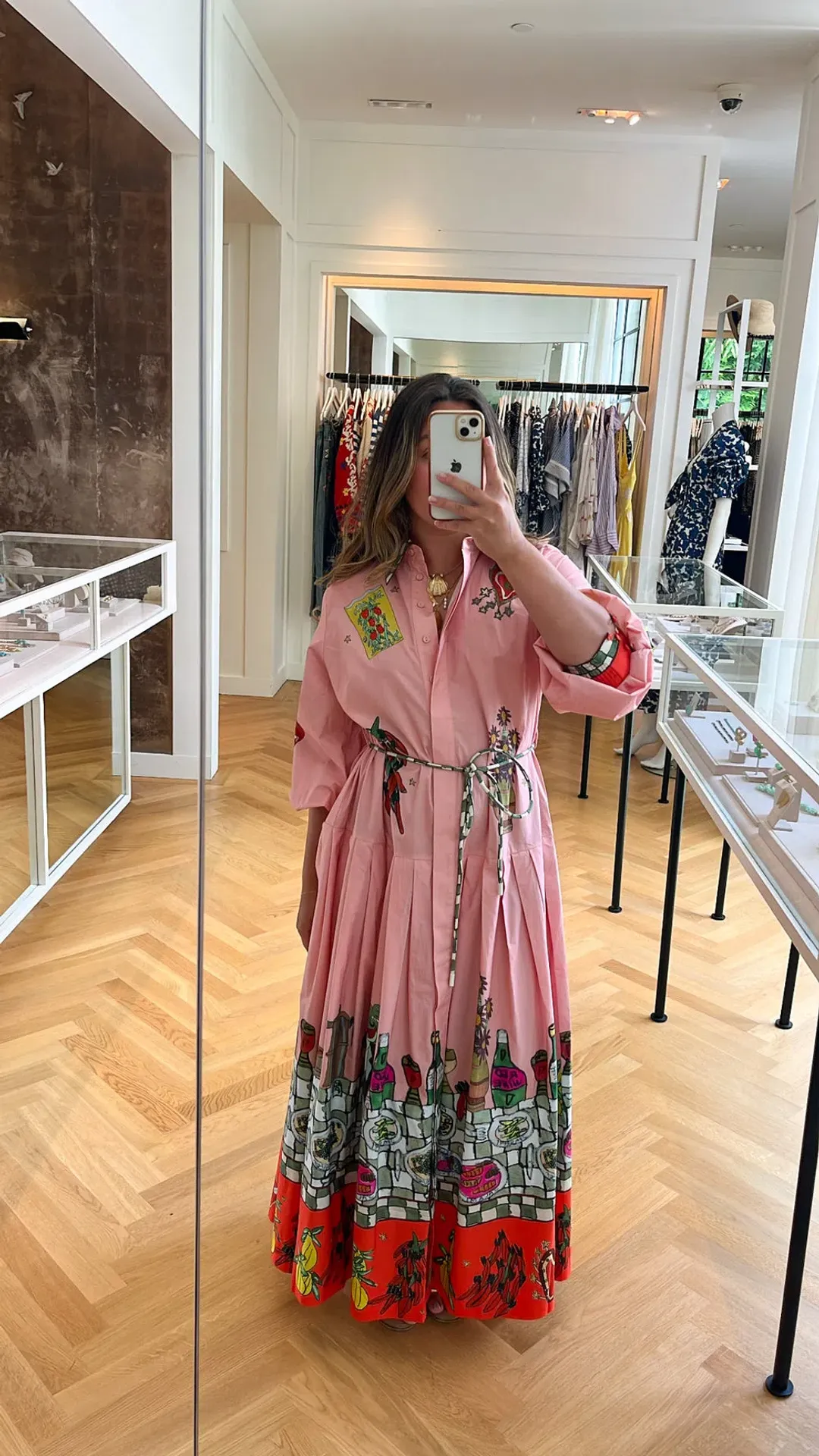 Alemais Contessa Shirt Dress Size 12 for rent on The Volte - main image