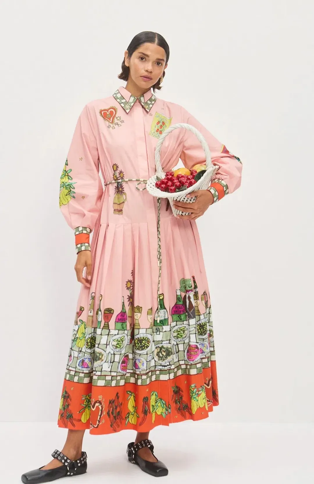 Alemais Contessa Shirt Dress Size 12 for rent on The Volte - main image