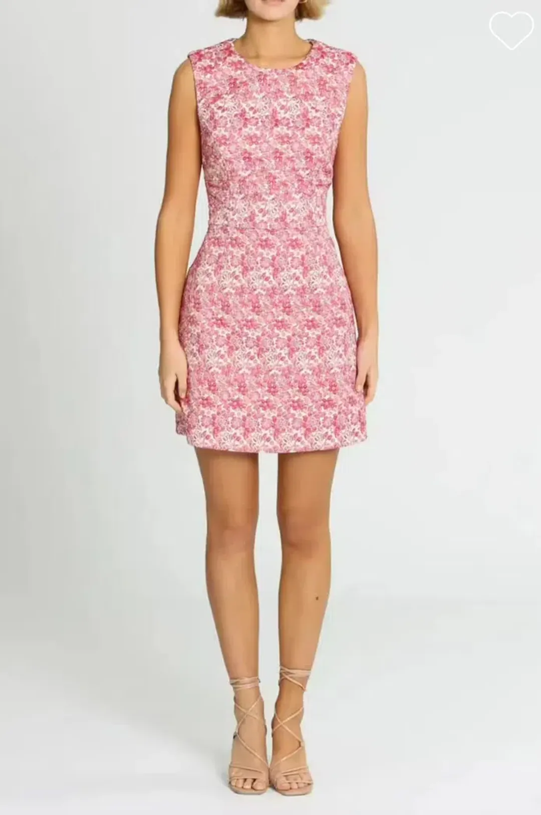 Rebecca Vallance Estelle Mini Dress Pink Size 10 for rent on The Volte - main image