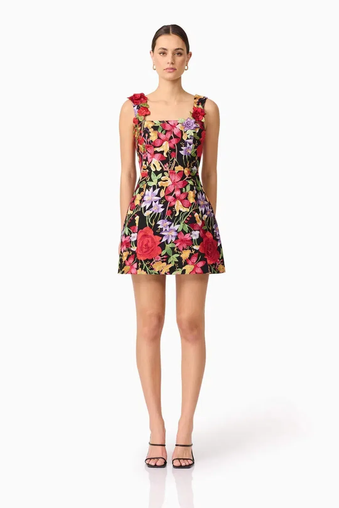Elliatt Talia Mini Dress Floral Size 6 for rent on The Volte - main image