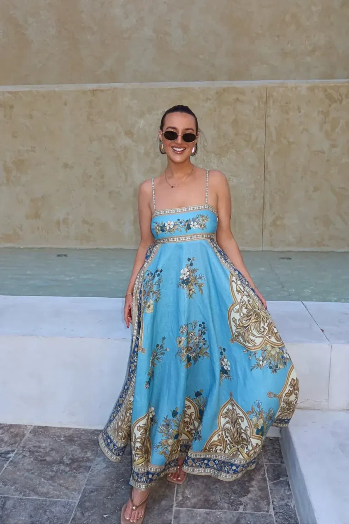 Alemais x La Sirena Exclusive Cassie Sundress Size 12 - Image 2