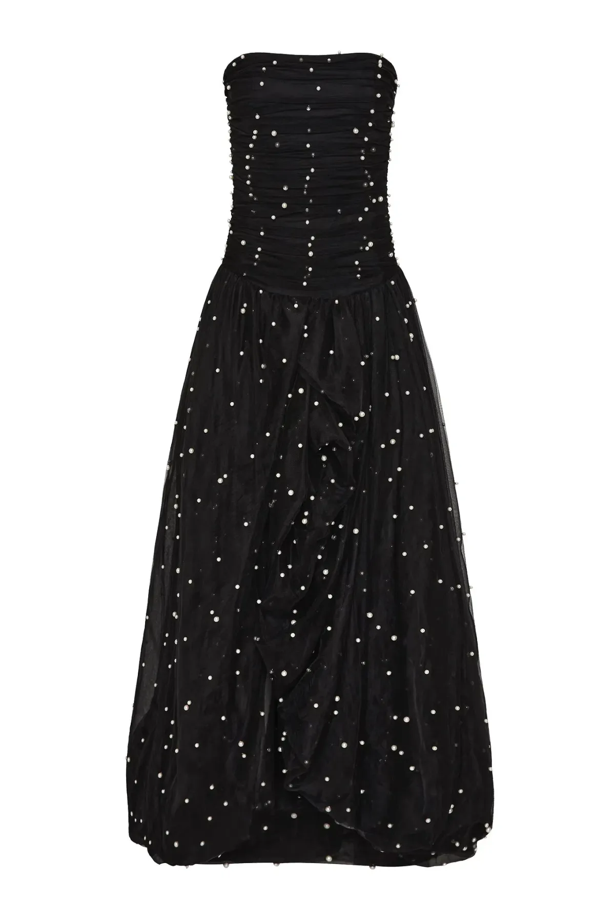 Aje Juniper Maxi Gown Black Size 8 - Image 6