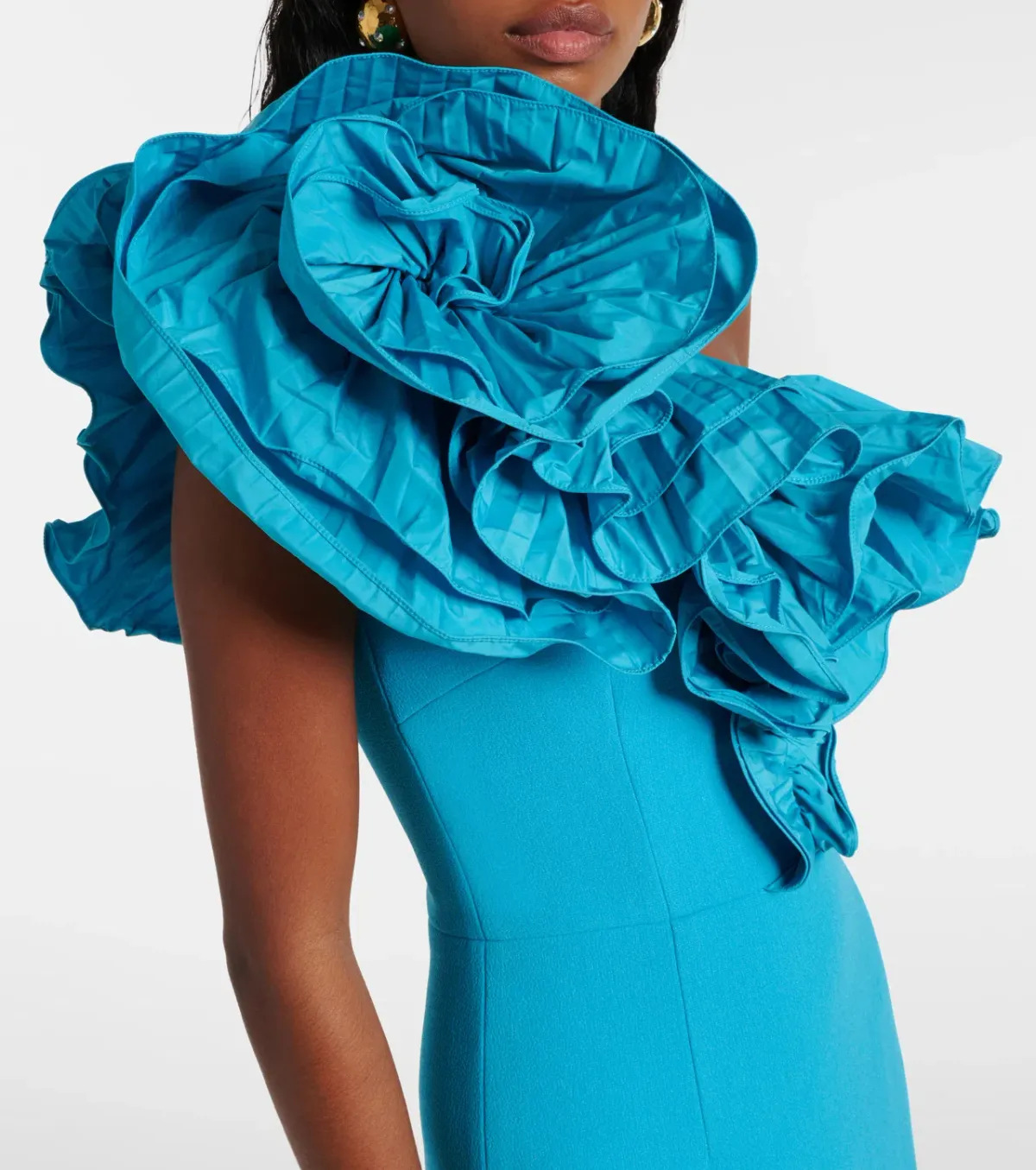 Rebecca Vallance Ella Gown Blue Size 10  - Image 3