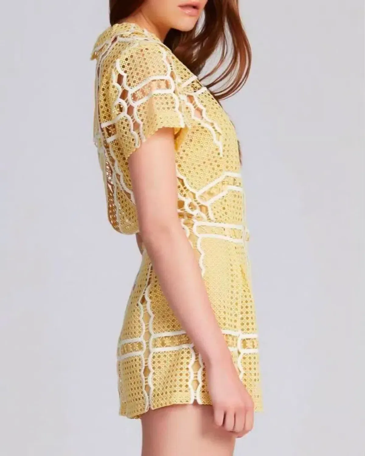 Alice McCall Love Sublime Playsuit Buttercup Yellow Size XS / AU 6  - Image 4