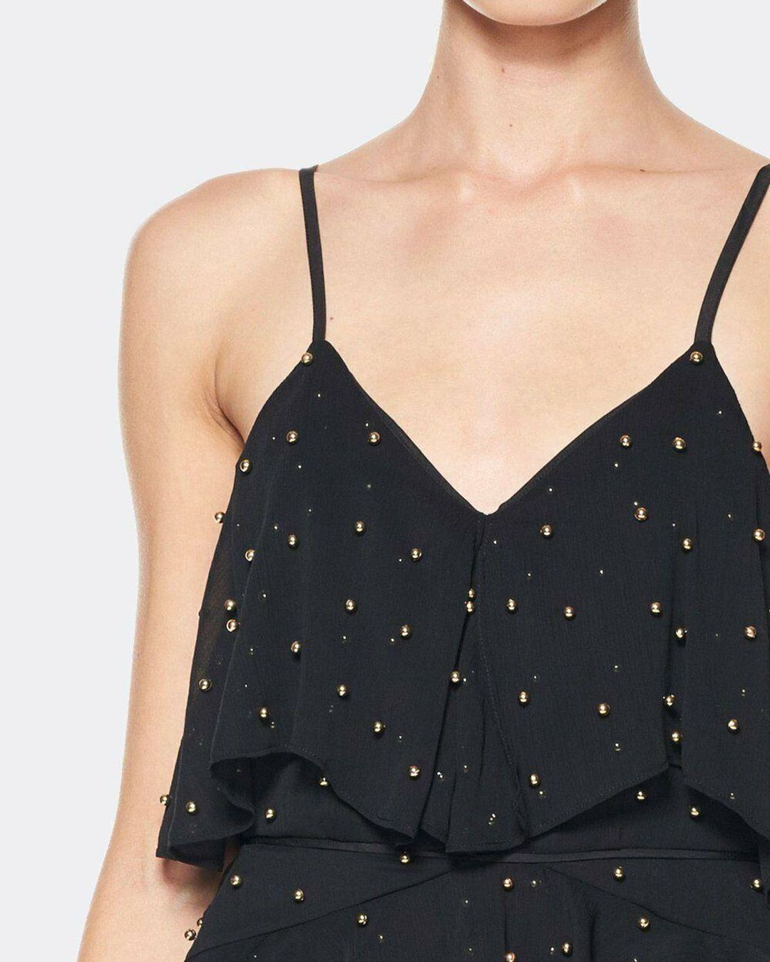 Talulah Queen of the Night Mini Dress Black Size 6 for rent on The Volte - main image