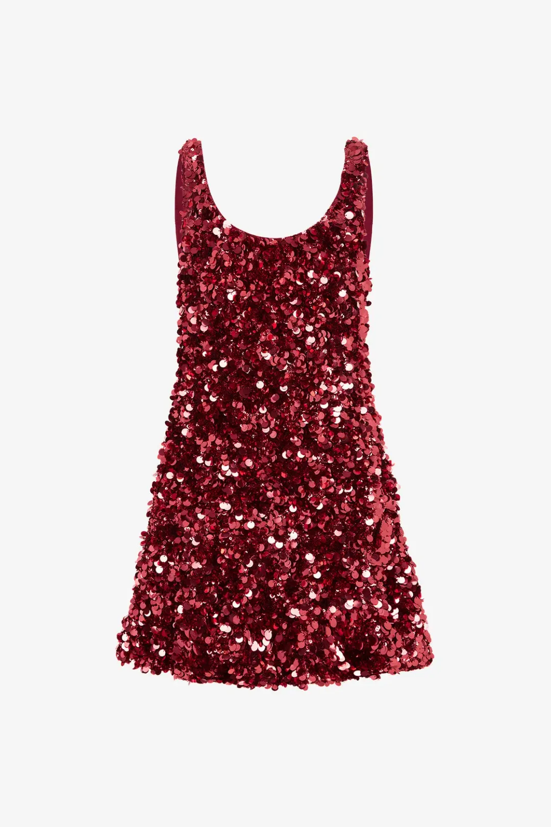 Leo Lin Elaine Mini Dress in Pink Sequin Size AU 6 for rent on The Volte - main image