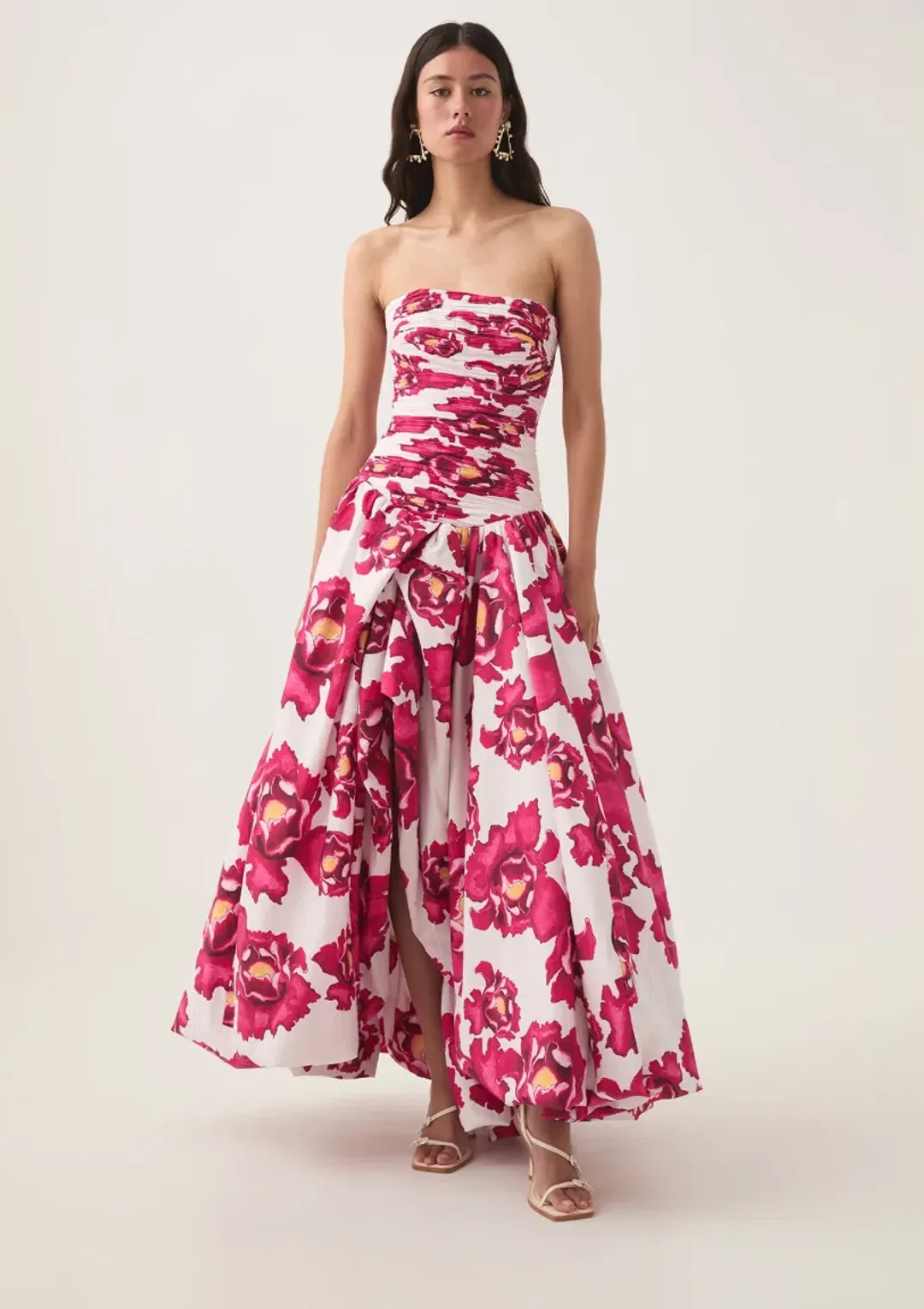 Aje Behold Maxi Dress in Boldly Blooming Size 14 for rent on The Volte - main image