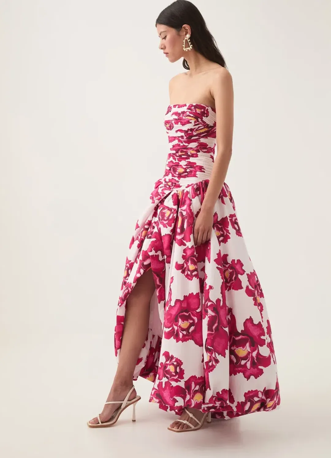 Aje Behold Maxi Dress in Boldly Blooming Size 14 for rent on The Volte - main image