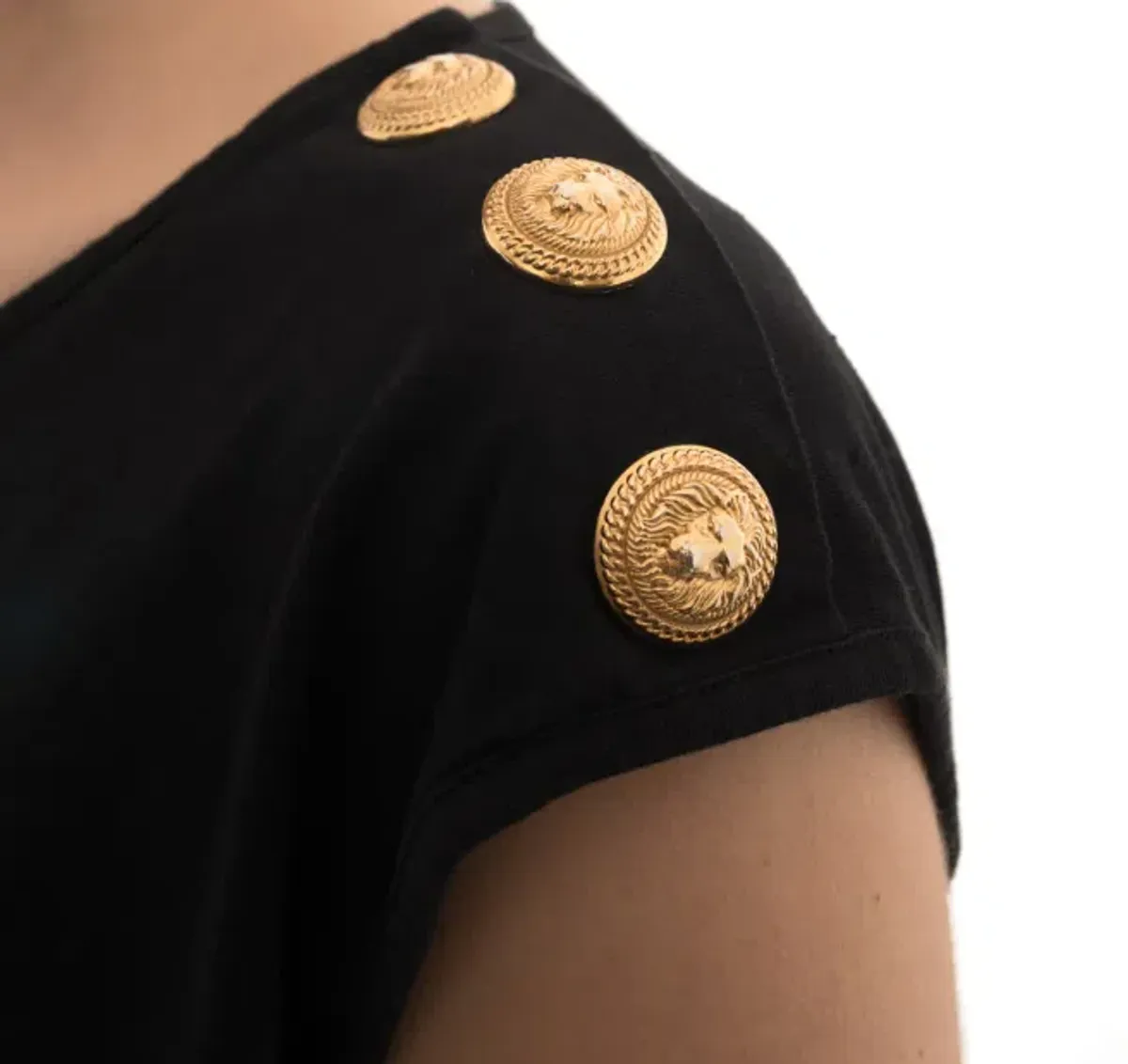 Balmain Logo T-Shirt Sleeveless Size 8 - Image 2