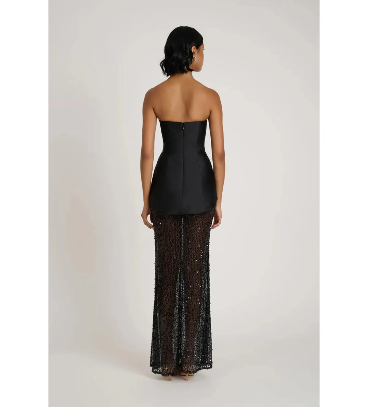 Eliya The Label Nerissa Dress in Black Size S/AU8 - Image 4