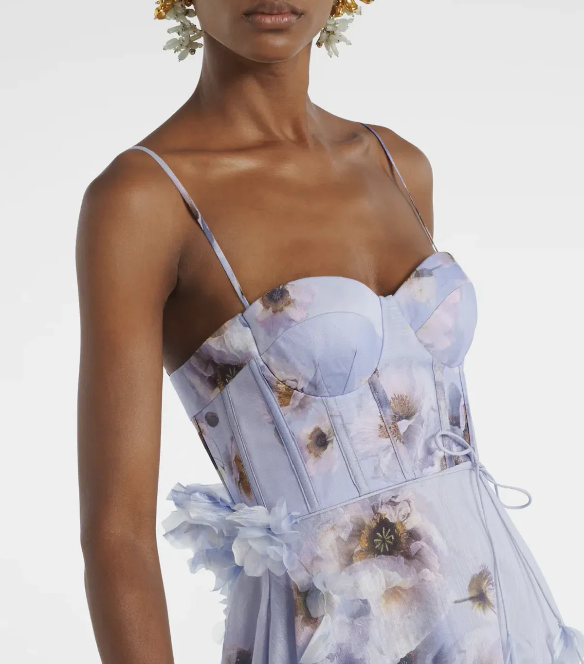 Zimmermann Hypnotic Picnic Dress Lilac Poppy Size 6 - Image 1