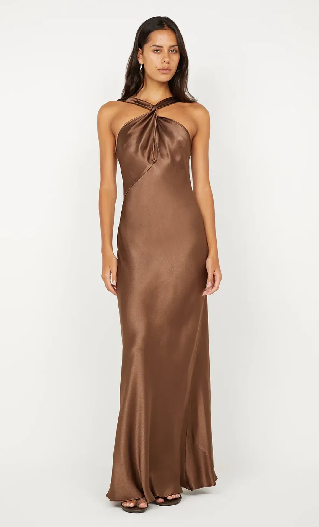 Bec & Bridge Elisia Twist Maxi Dress Size 6 for rent on The Volte - main image