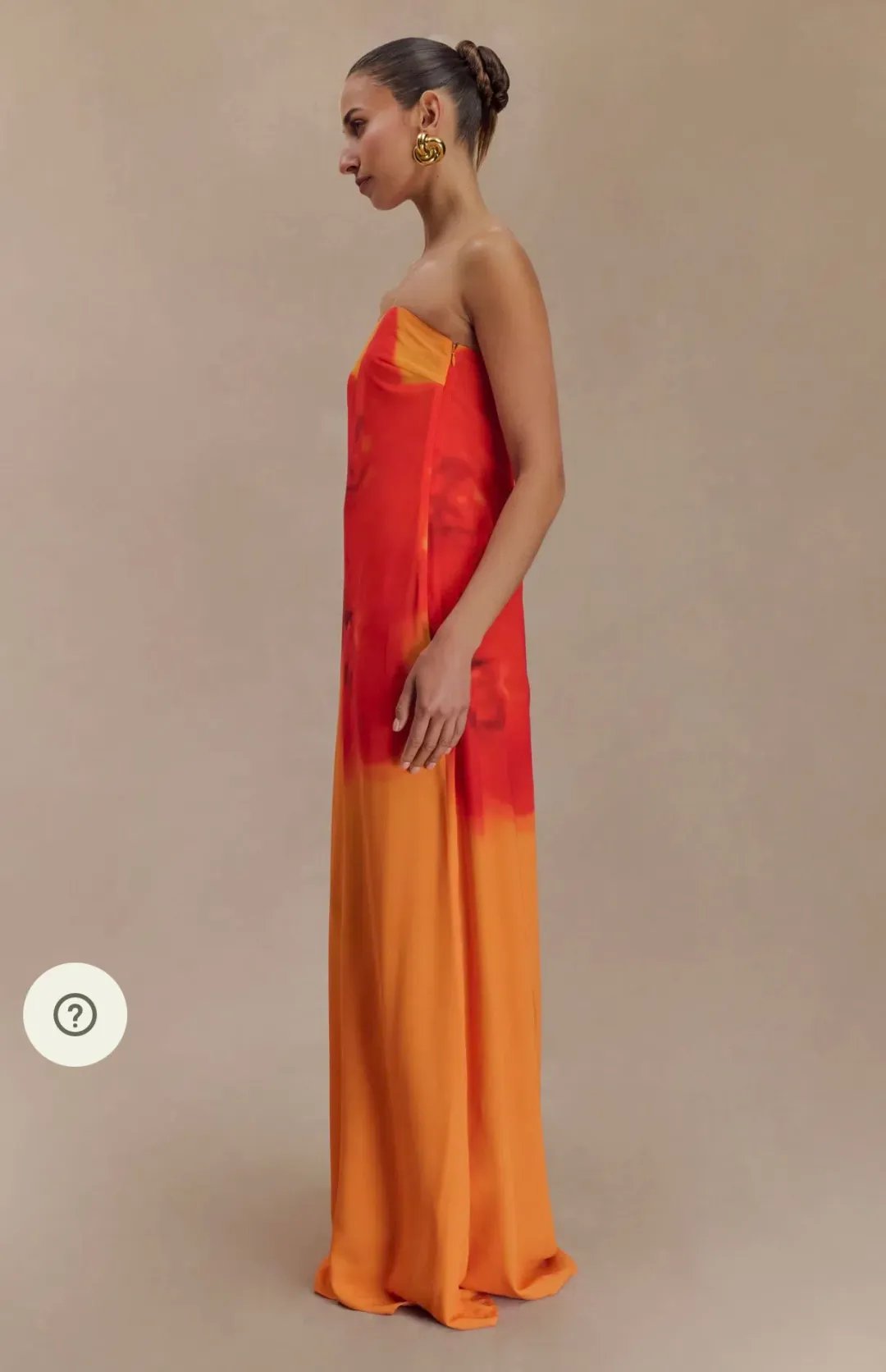 Meshki Amaya Strapless Maxi Dress Size M/AU 10 for rent on The Volte - main image