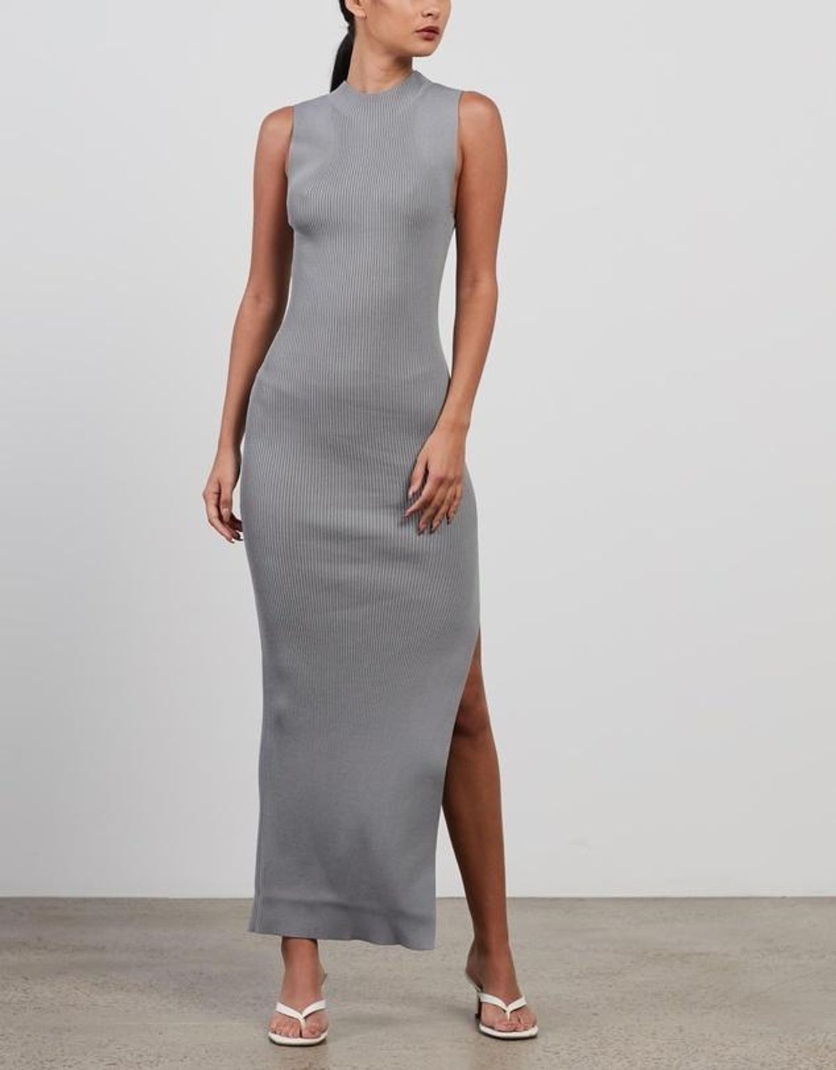 Bec & Bridge Harper Knit Midi Dress - Storm - Image 2