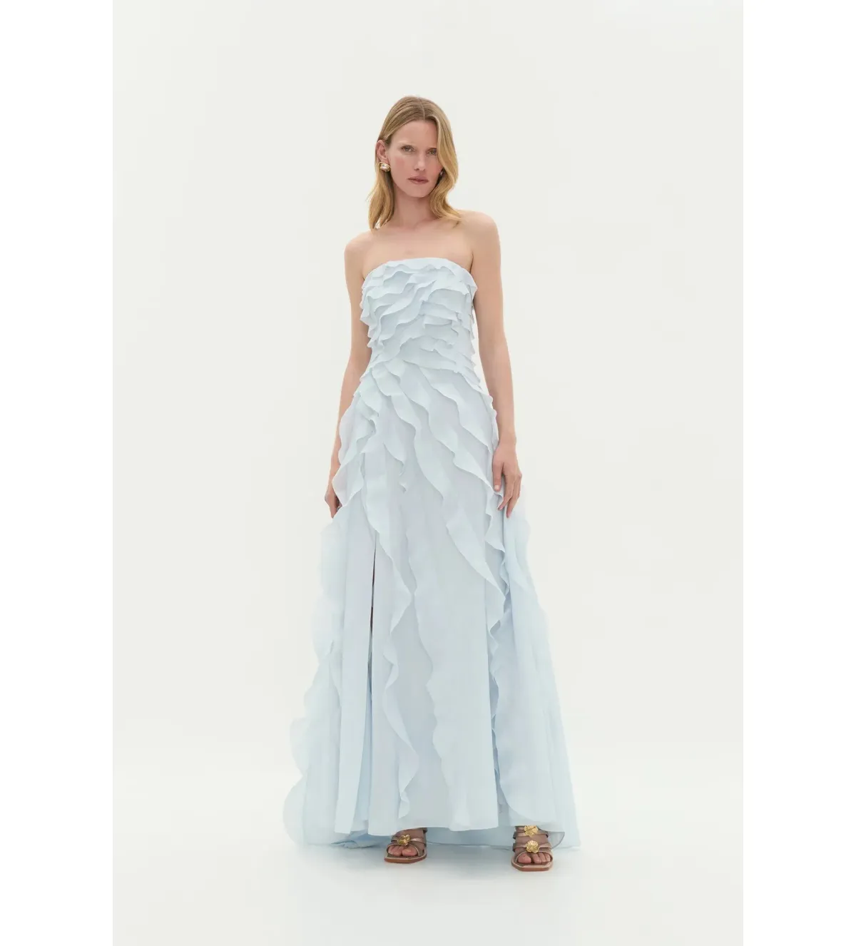 Aje Allairie Gown Pastel Blue Size AU 6 - Image 1