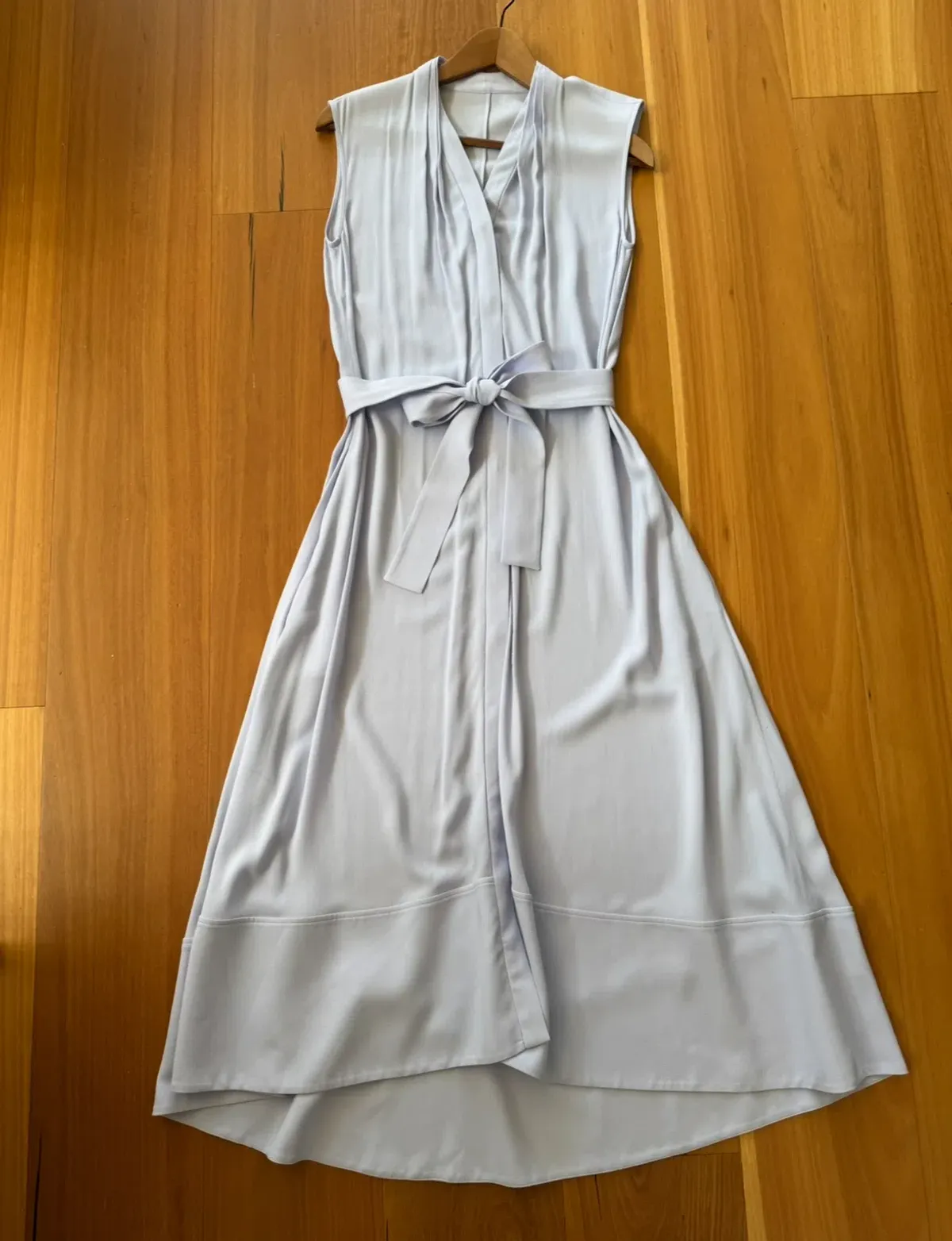 Another Tomorrow Shirtdress Purple Size 8 - Image 3