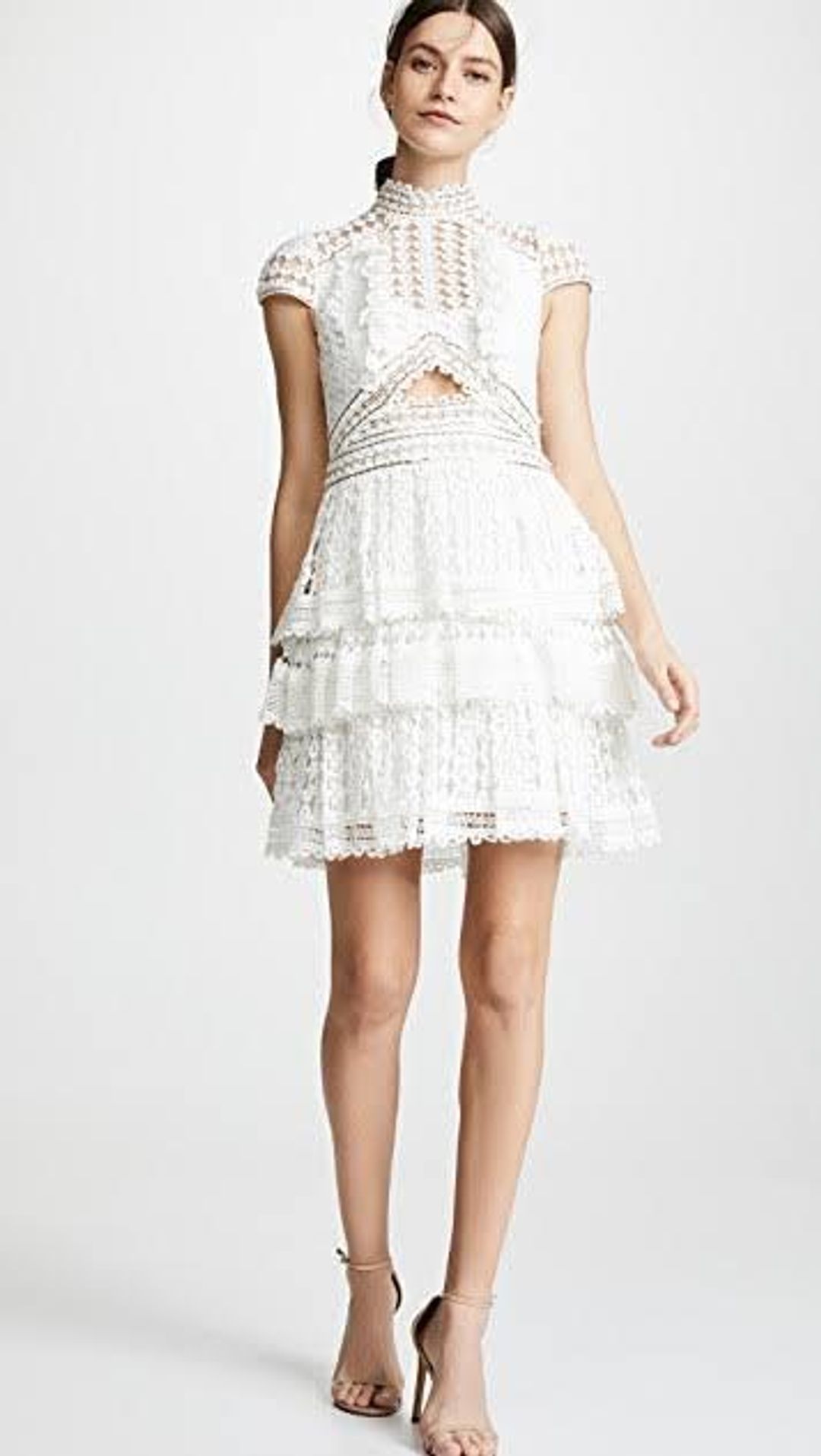 Thurley Tropic of Capricorn Dress White Size 12 for rent on The Volte - main image