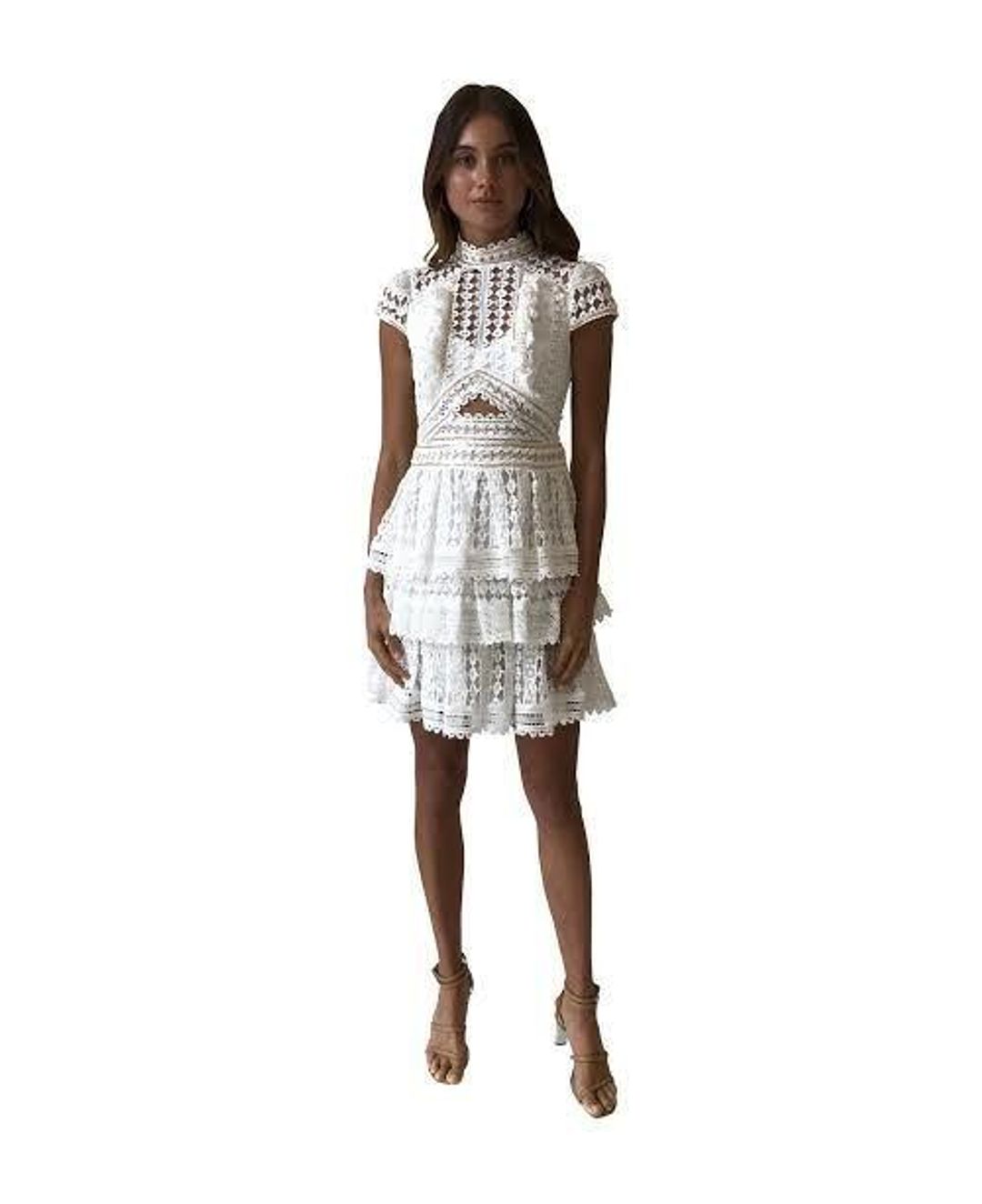 Thurley Tropic of Capricorn Dress White Size 12 for rent on The Volte - main image