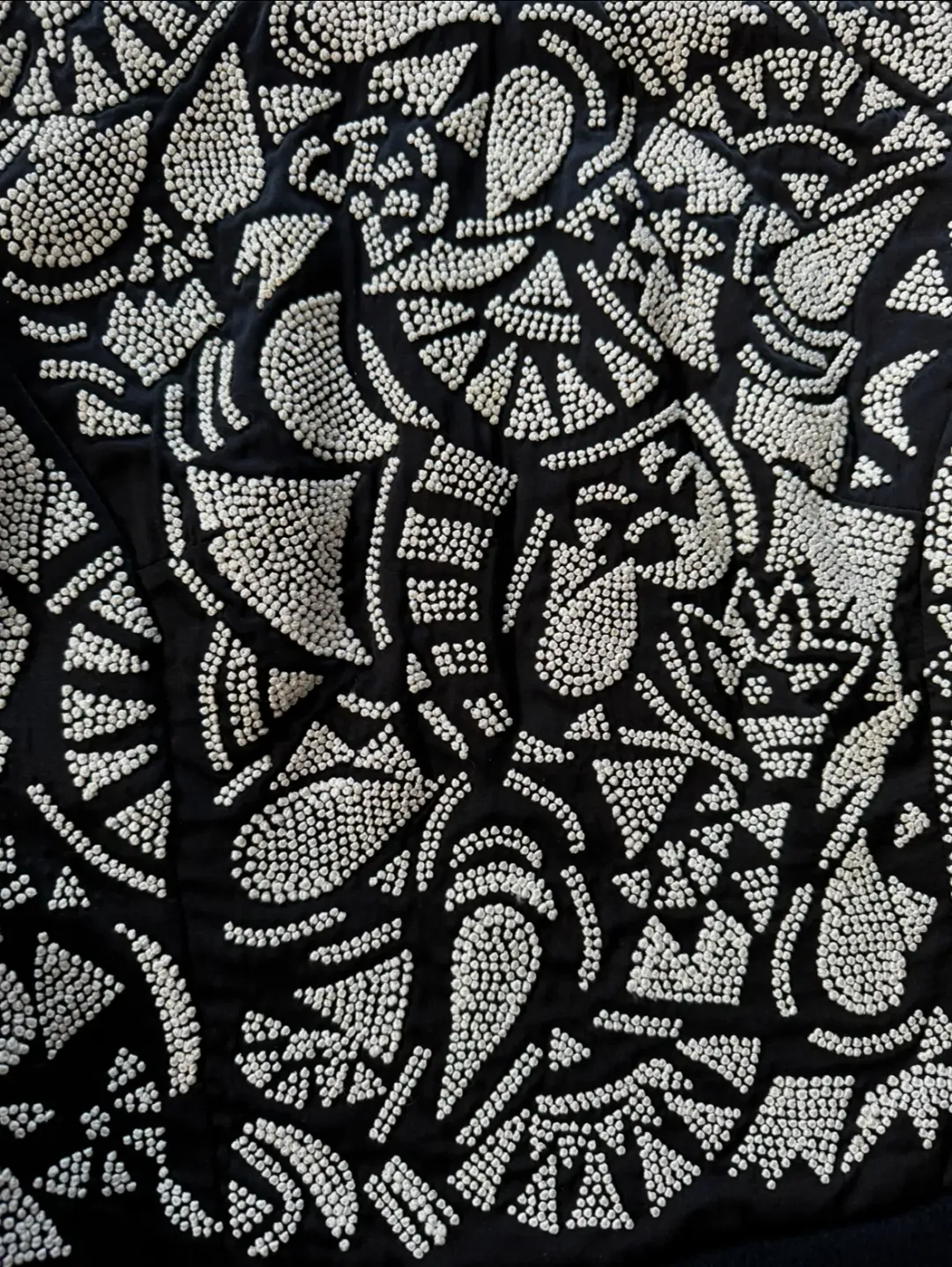 Rahul Mishra Wool and Silk Hand-Knotted Top Print Size S AU 8 for rent on The Volte - main image