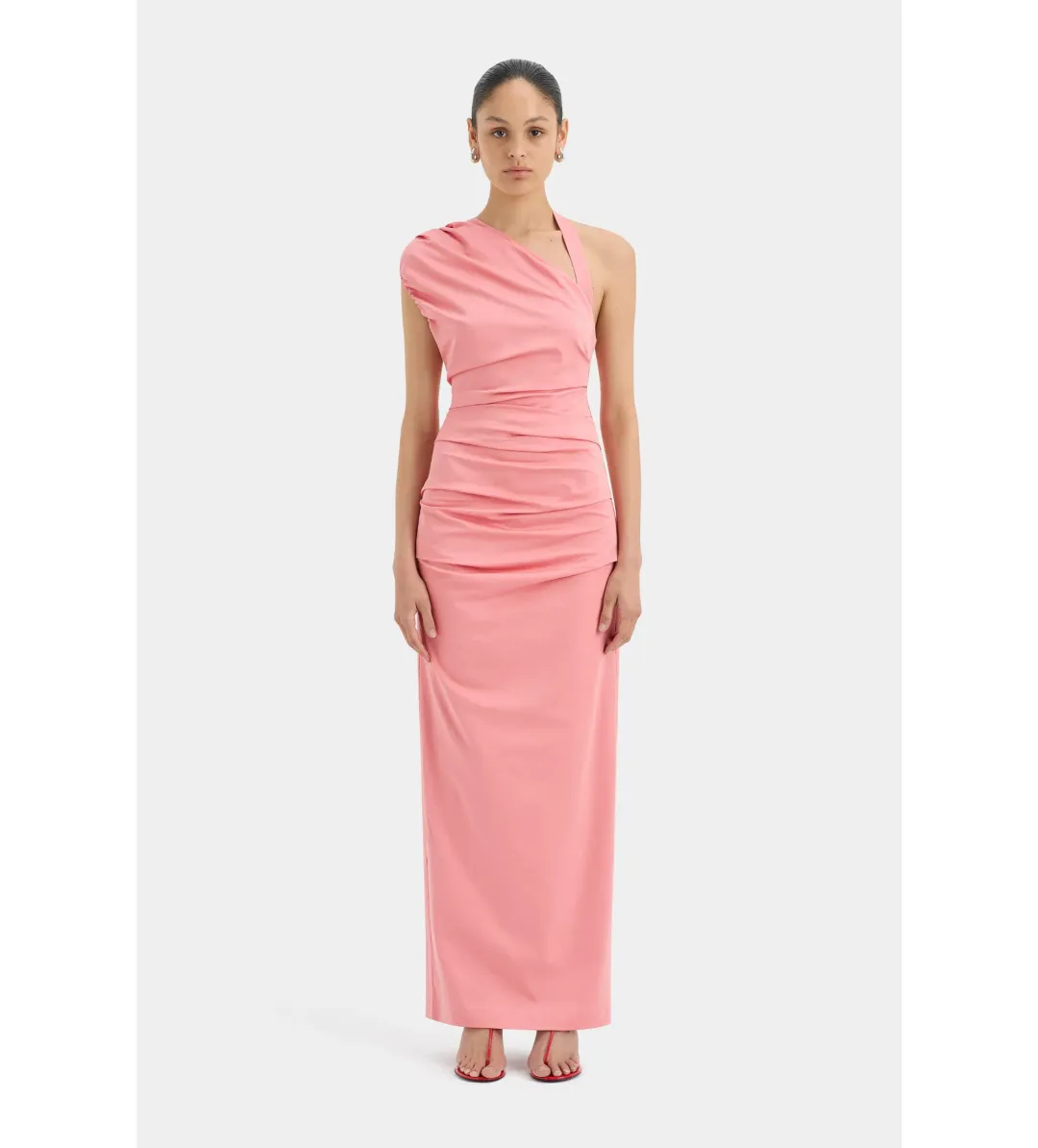 Sir the Label Giacomo Gathered Gown Pink Size 1 AU 8 for rent on The Volte - main image