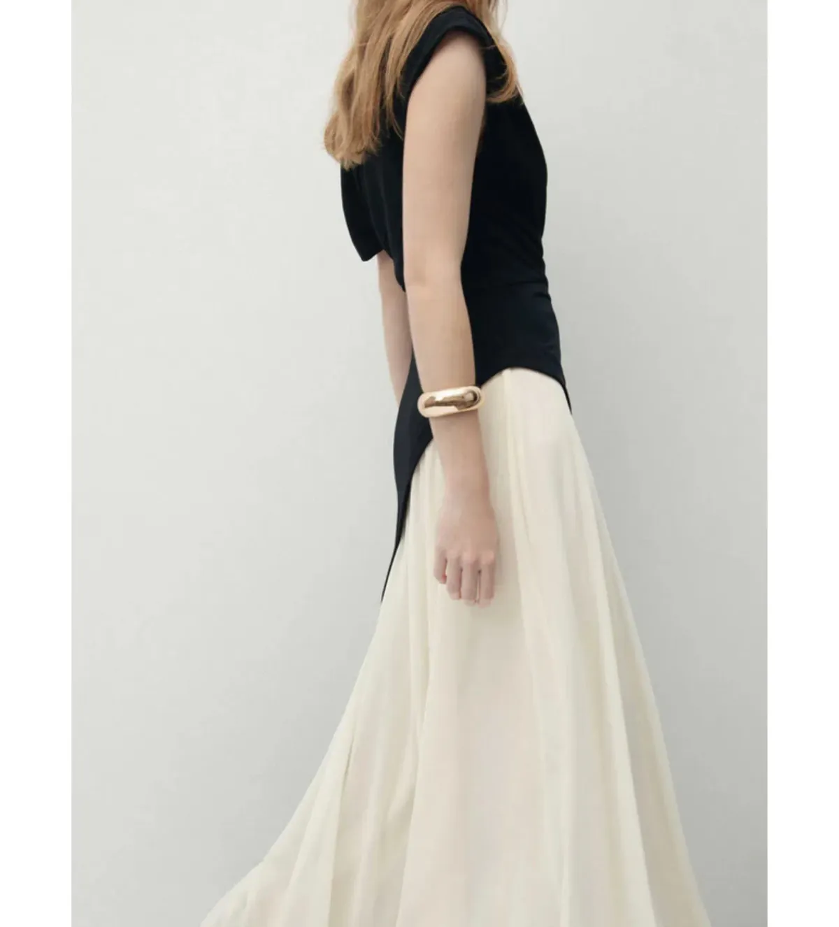 Sheike Celine Maxi Dress Black Contrast Size 6 - Image 2