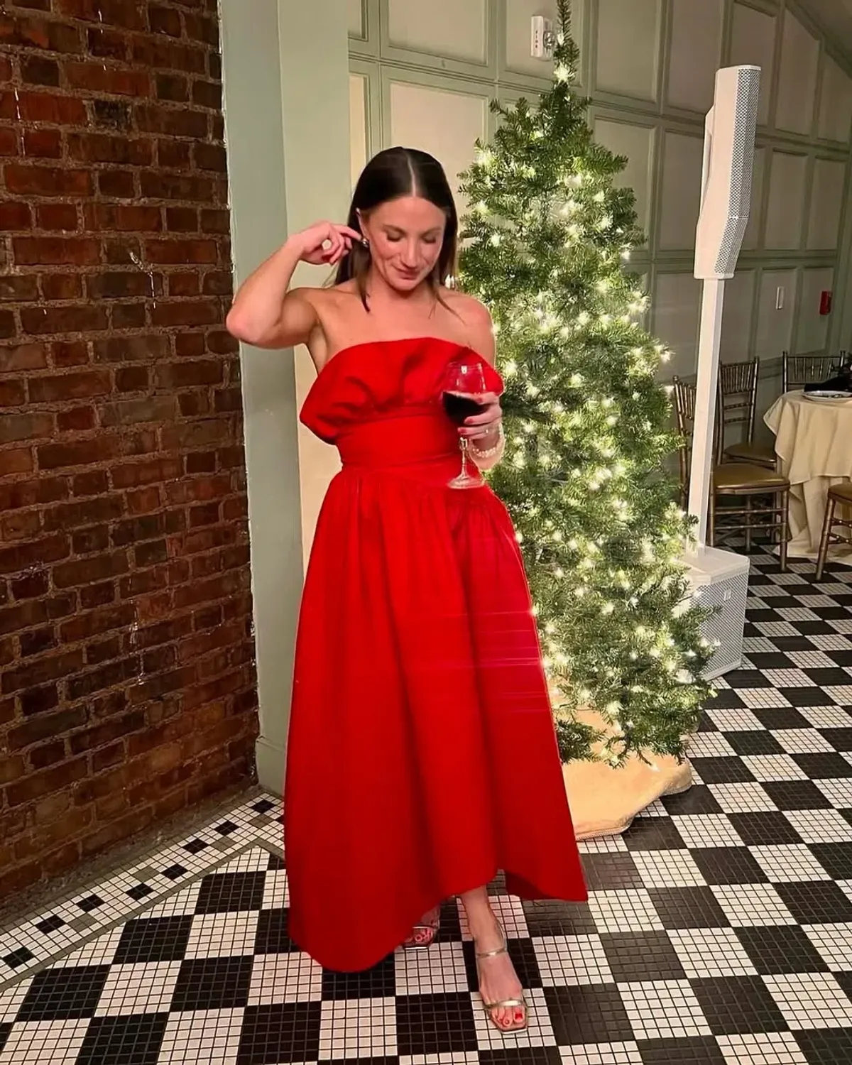 Elliatt Laurel Sleeveless Maxi Dress In Red Size M/AU 10 - Image 1