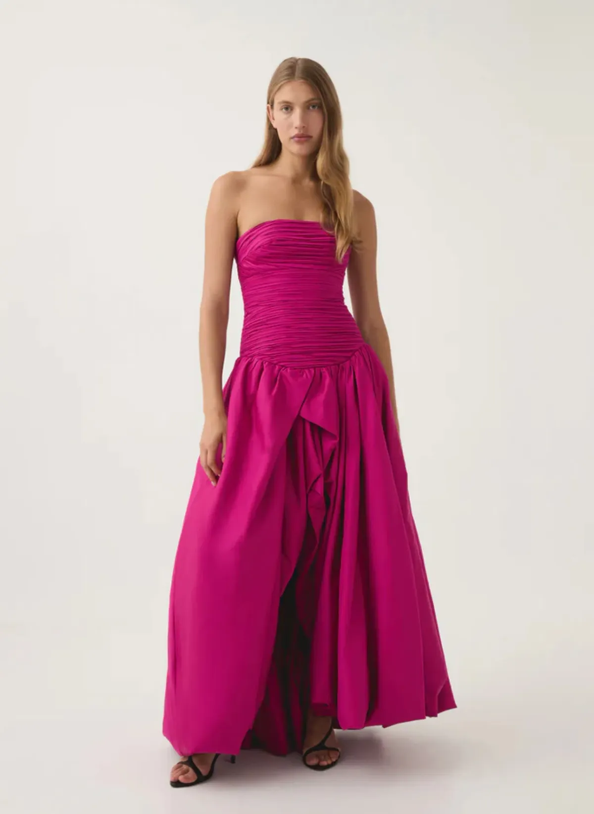 Aje Bubble Gown Maxi Magenta Size AU 8 - Image 1