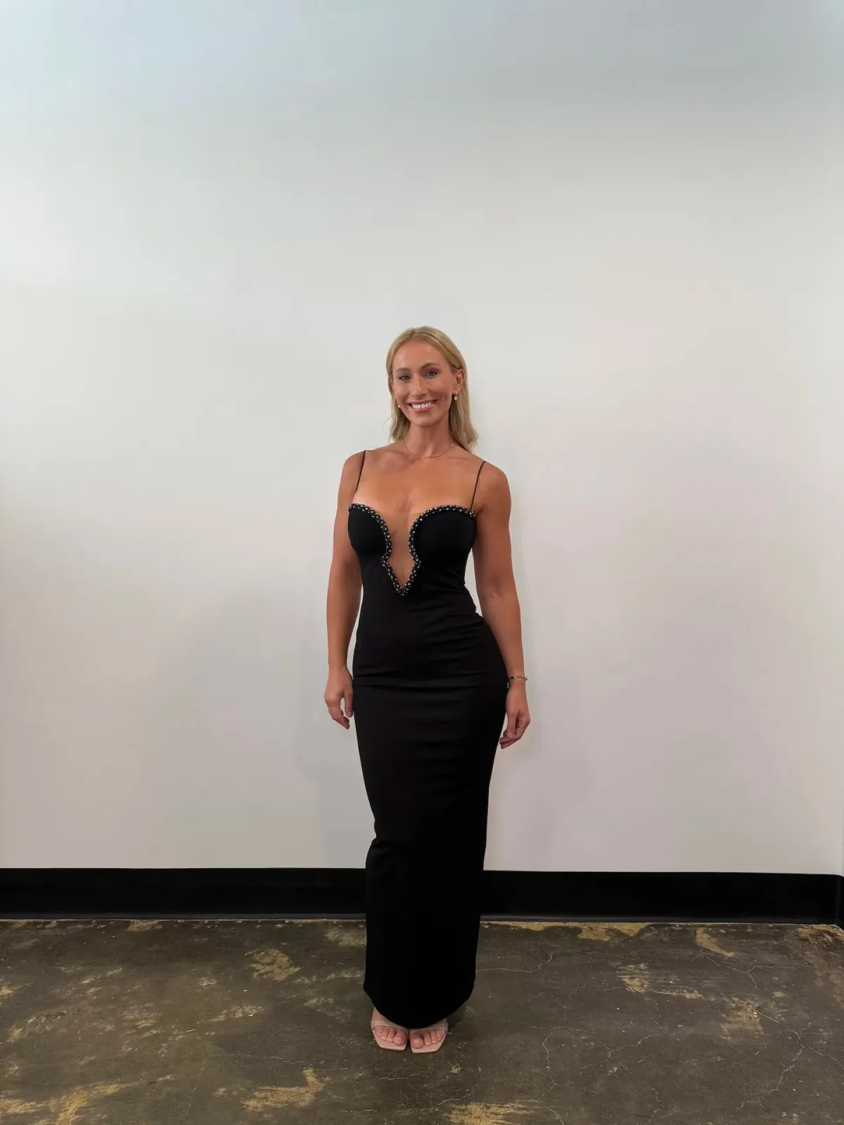 Nookie Adorn Pearl Gown Black Size AU 10 - Image 4