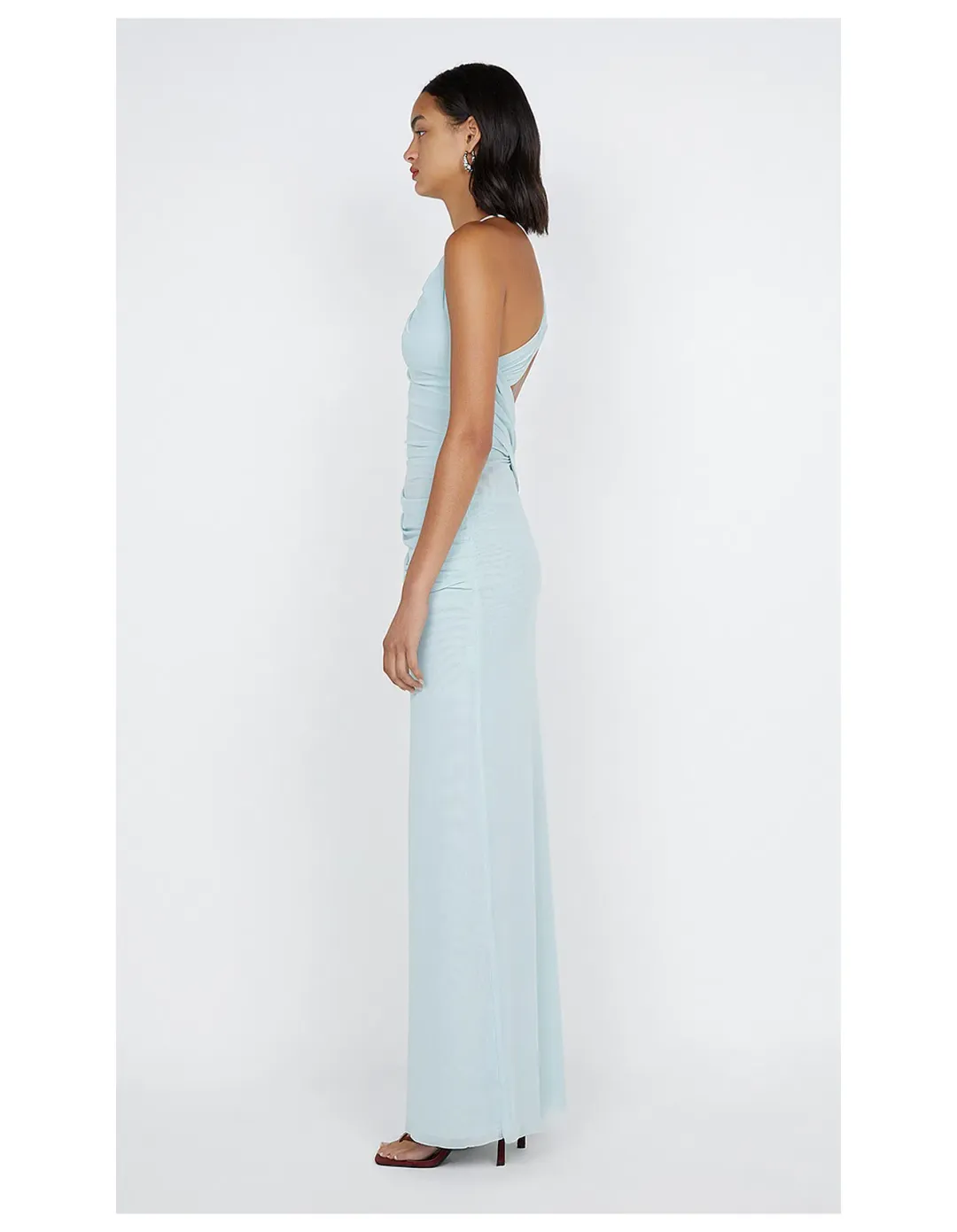 Bec and Bridge Alara Asym Maxi Dress Ocean Mist SIze 10 for rent on The Volte - main image