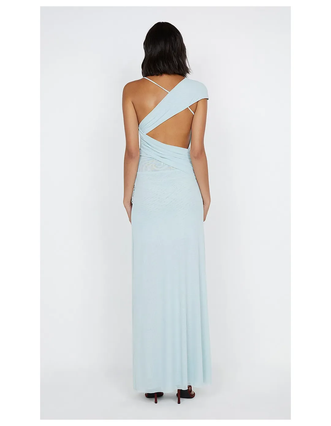 Bec and Bridge Alara Asym Maxi Dress Ocean Mist SIze 10 for rent on The Volte - main image