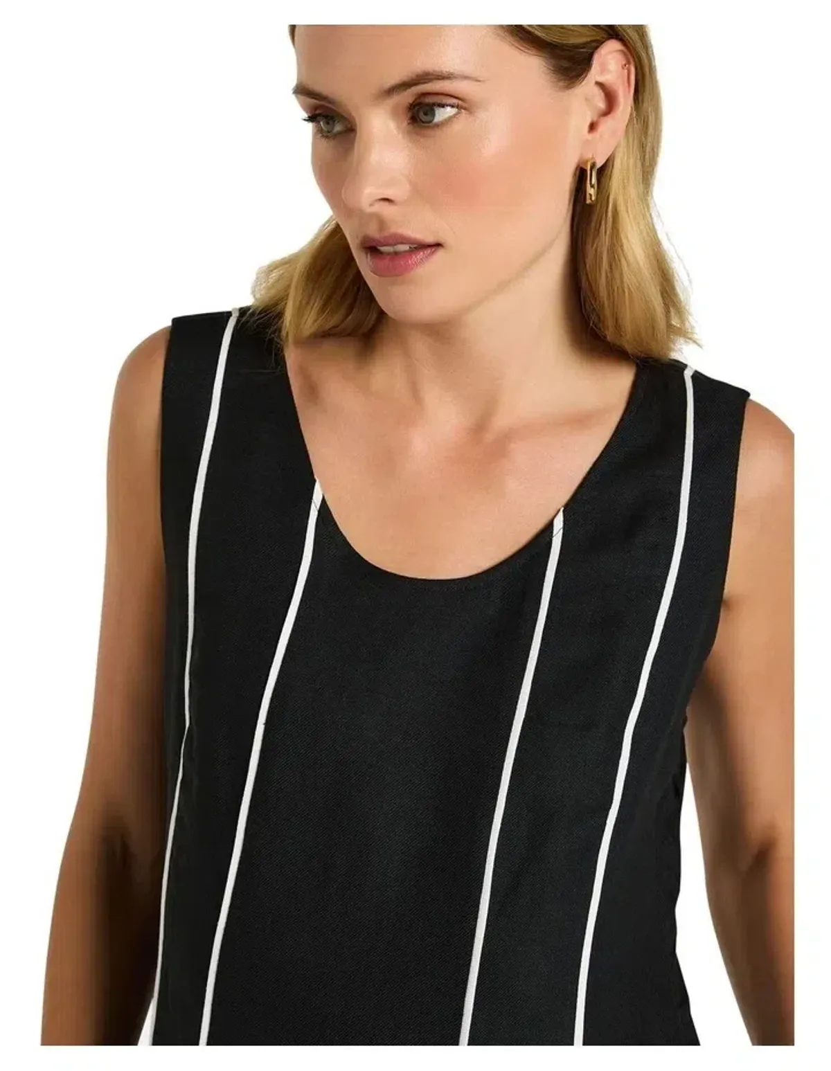 Yarra Trail Paradise Midi Dress Black Size 12 - Image 3