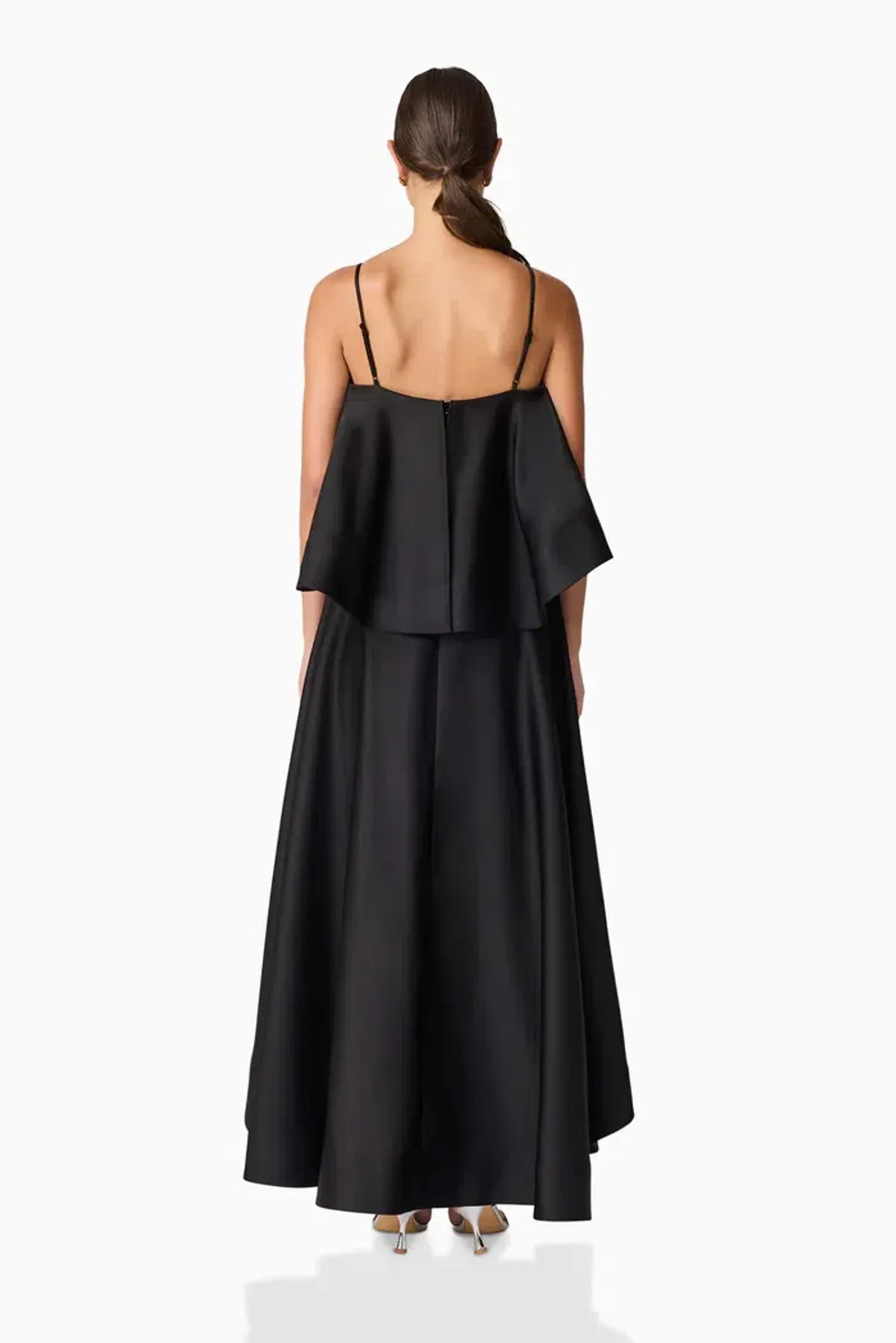 Elliat Reyna Tiered Maxi Dress in Black Size XS/AU 6 - Image 3