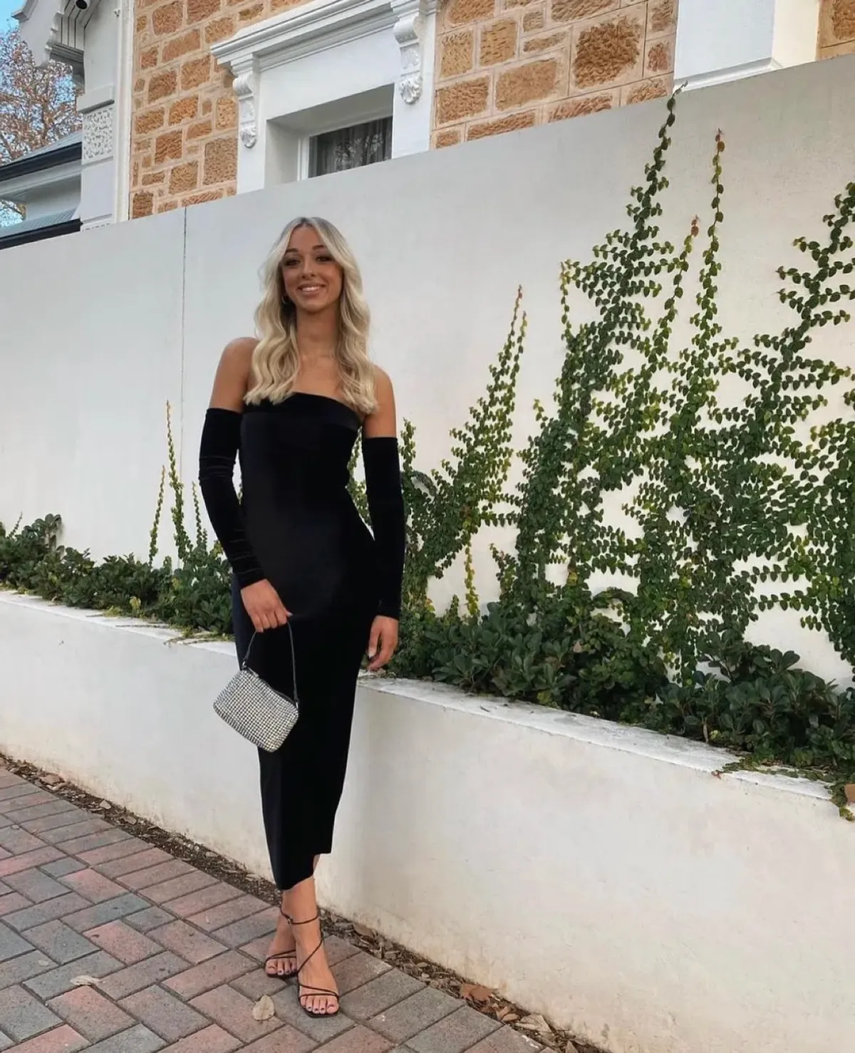 7th & York Black Camryn Maxi Dress - Image 1