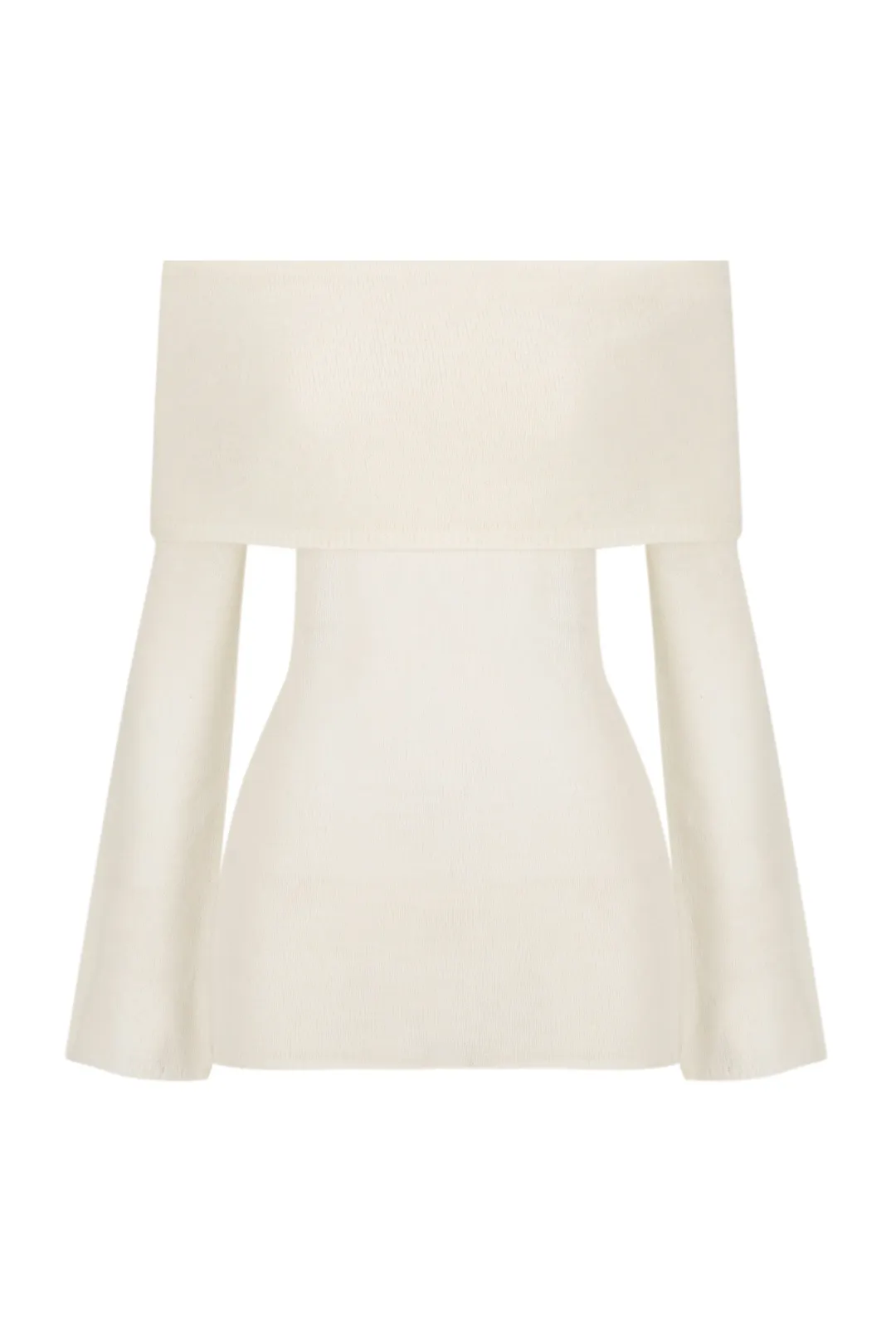 Hansen and Gretel Tozzi Knit Top Ivory Size 6 for rent on The Volte - main image