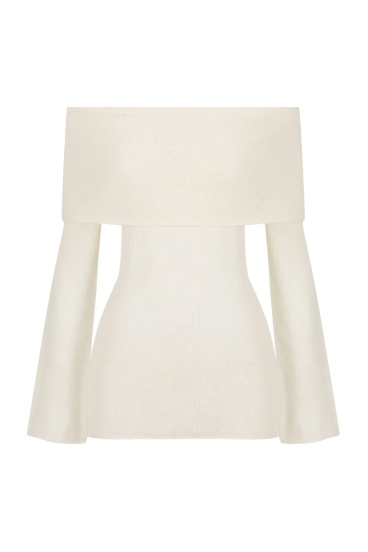 Hansen and Gretel Tozzi Knit Top Ivory Size 6 - Image 8