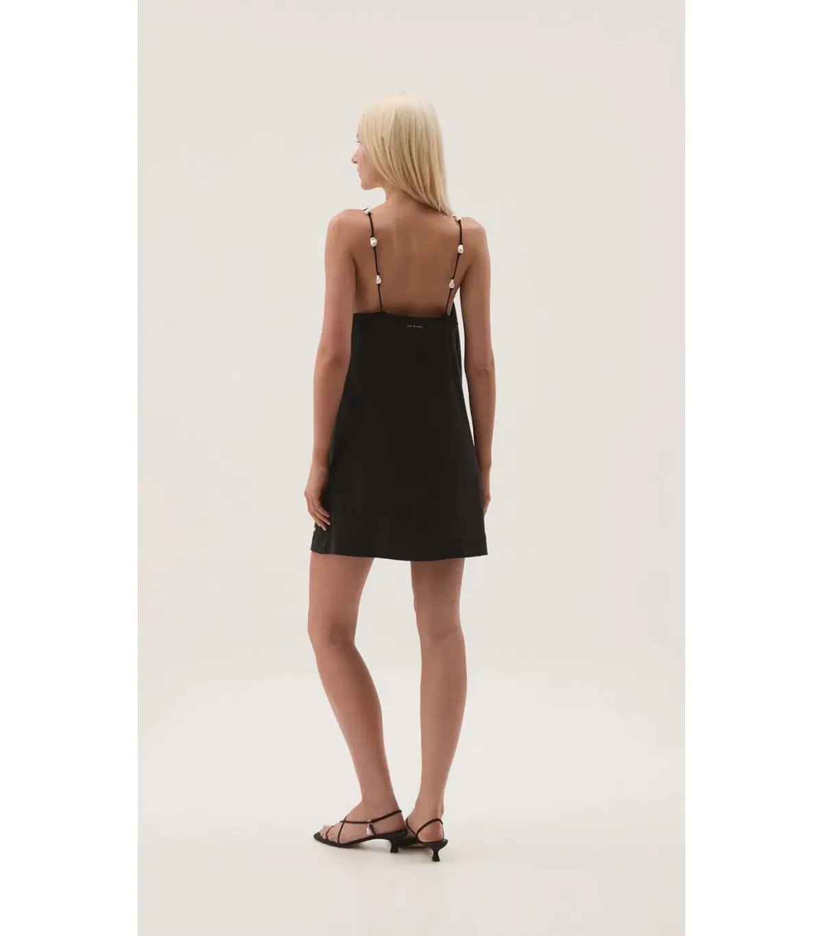 Aje Akoya Mini Dress Black Size AU 6 - Image 3