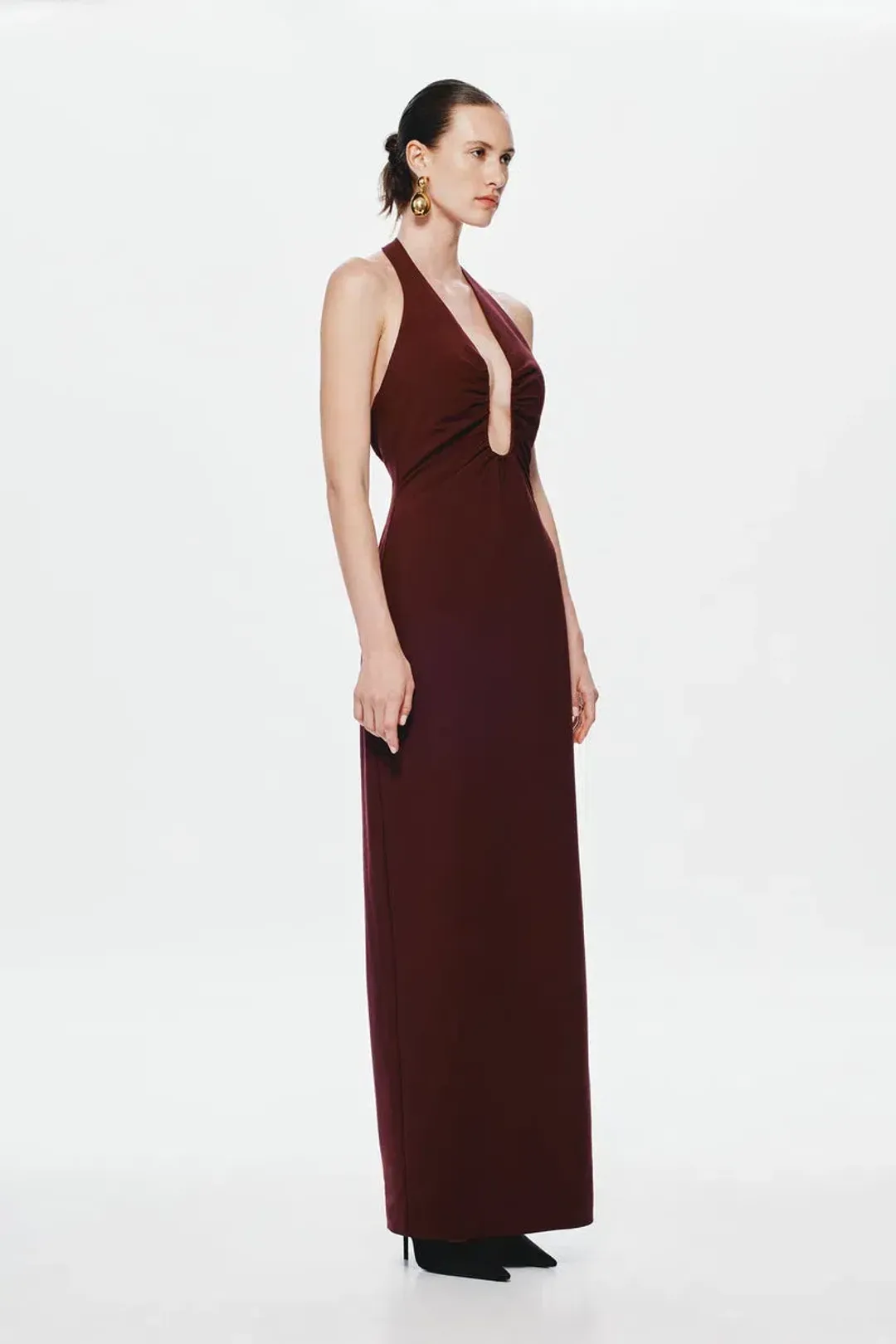 Misha Alusia Maxi Dress Port Size S / AU 8 for rent on The Volte - main image