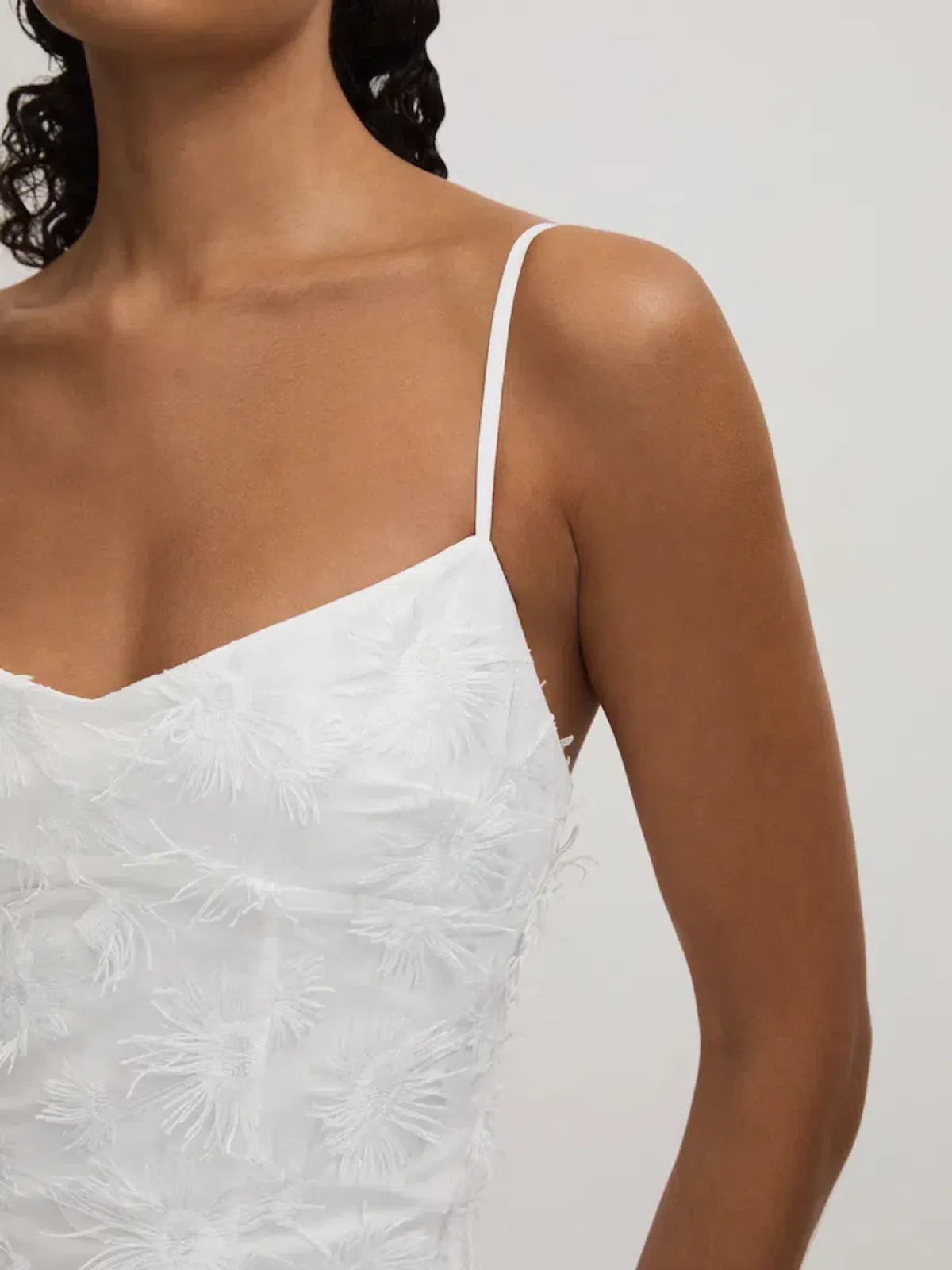 ANNA QUAN Stella Dress in Dandelion White 8 - Image 3