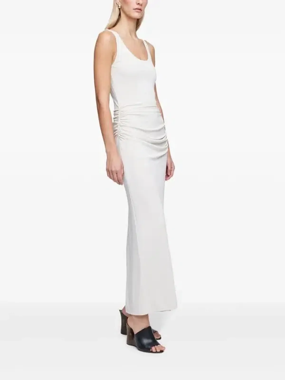 ANNA QUAN Shelley Maxi Dress in Dove Grey 8 AU - Image 4