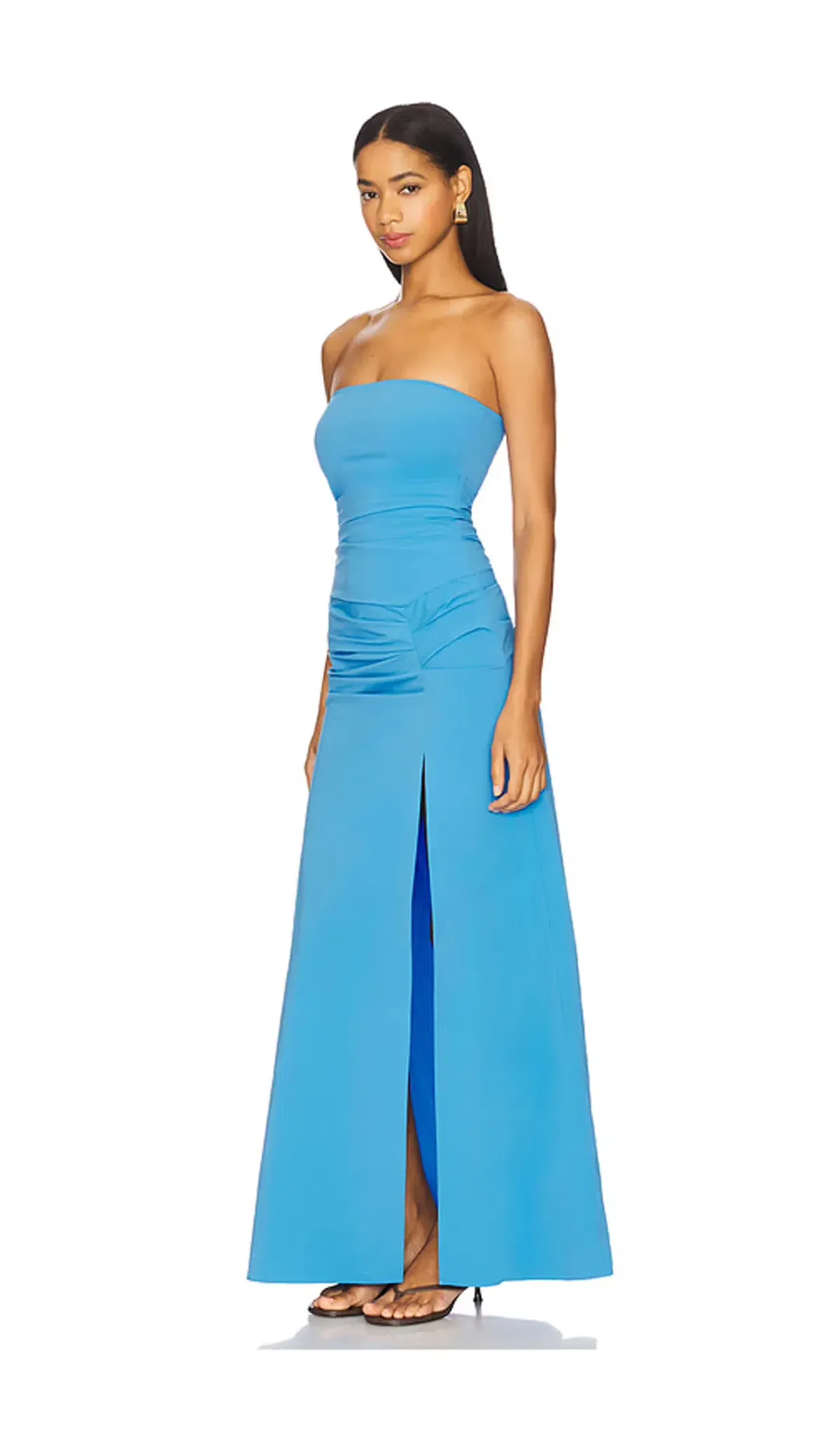 Bec + Bridge Angelina Strapless Maxi Dress Blue Size 10 - Image 2